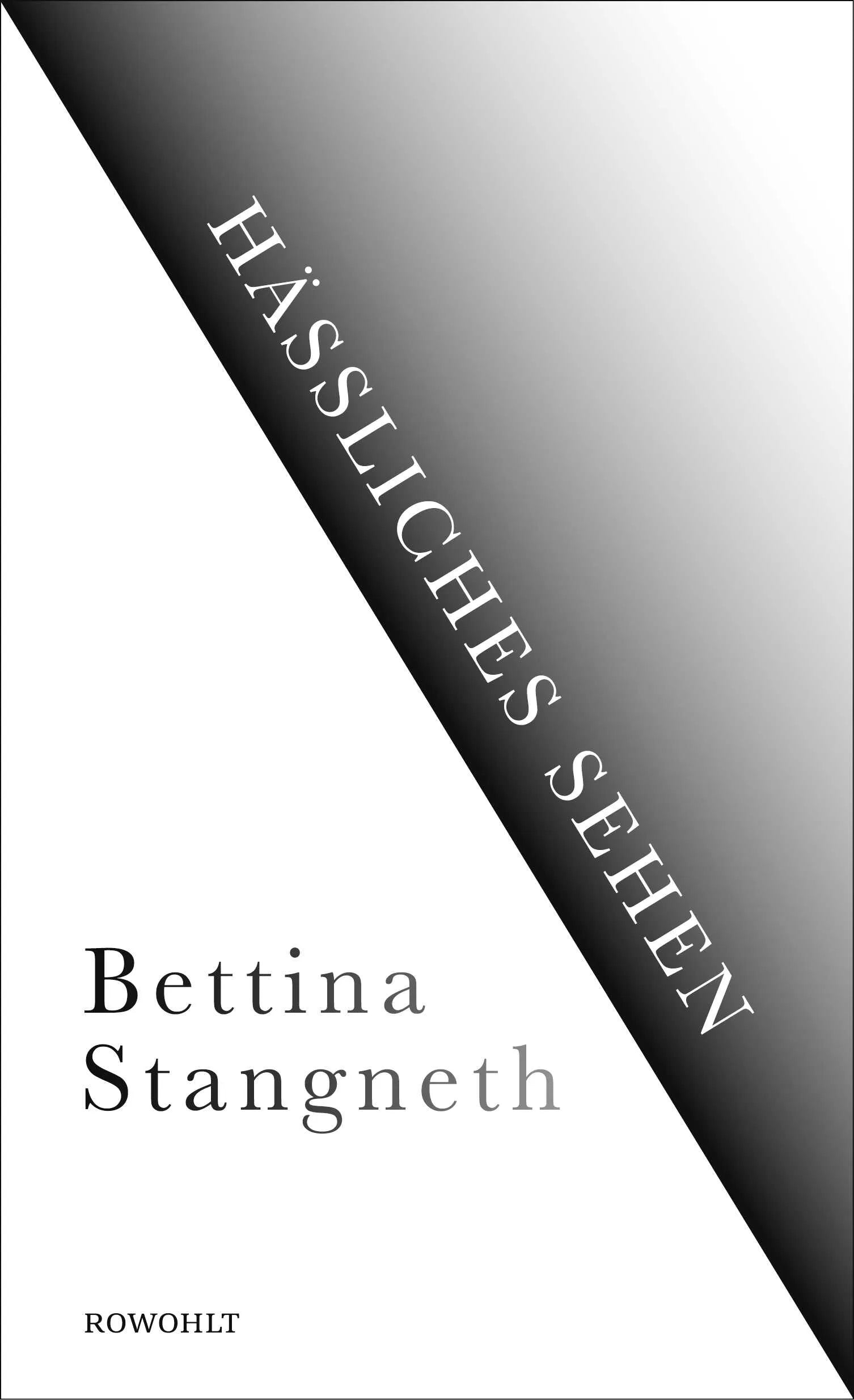 Buchcover von 'Hässliches Sehen' - Gebundene Ausgabe von Bettina Stangneth