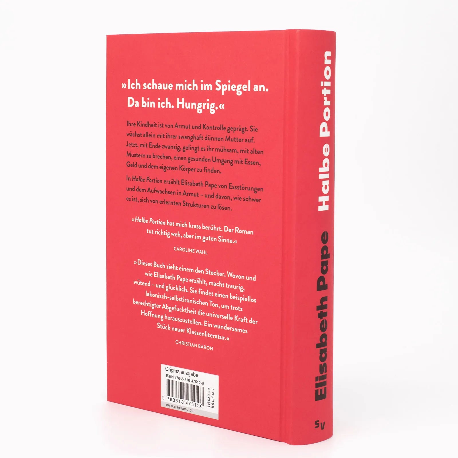 Detailansicht: Halbe Portion (Hardcover)