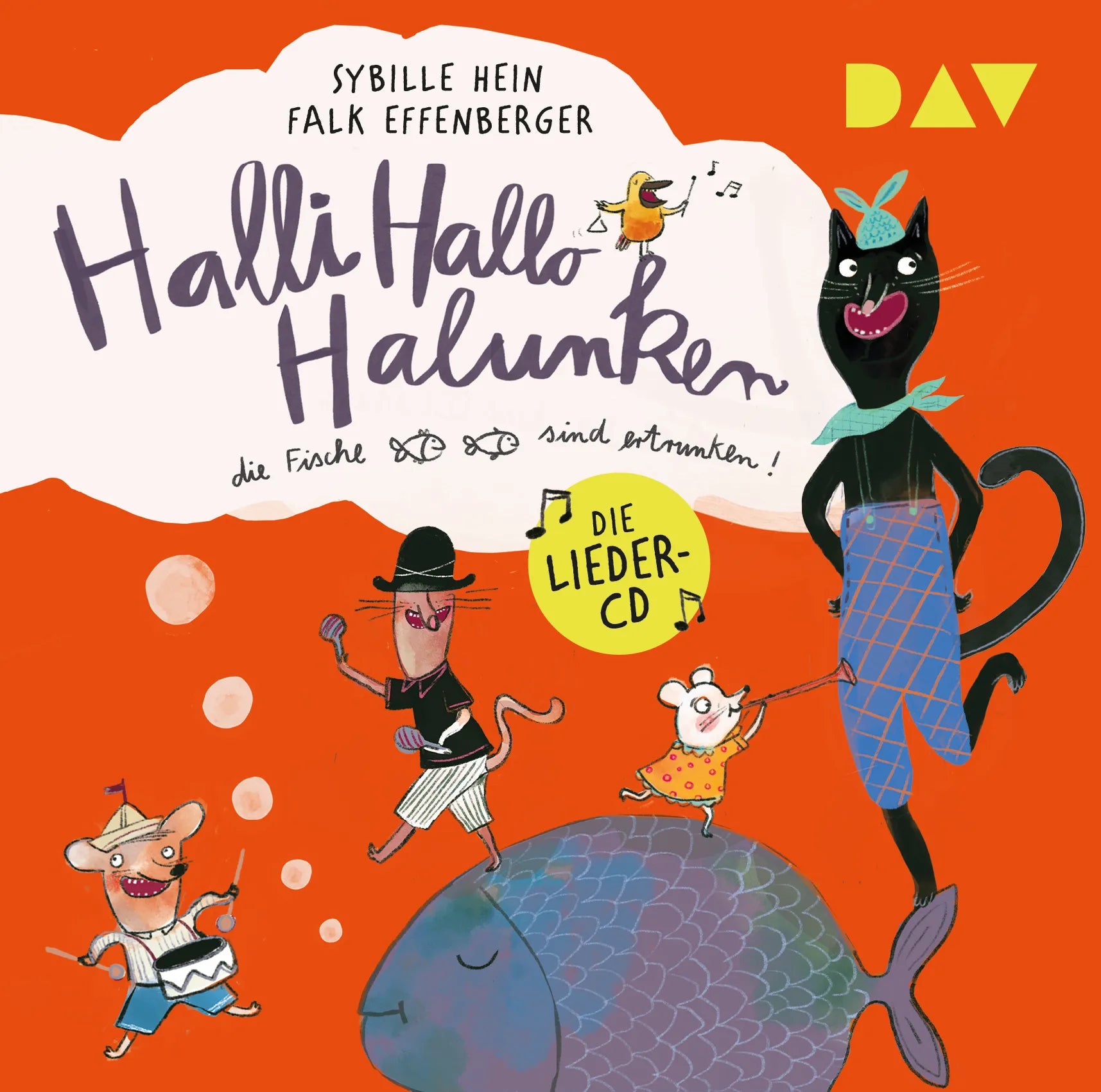Buchcover von 'Halli Hallo Halunken, die Fische sind ertrunken!' - Hörbuch (CD) von Sybille Hein