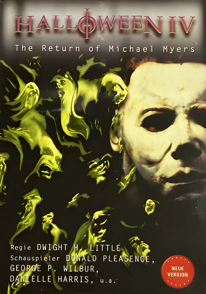 Halloween IV The Return of Michael Myers DVD Cover