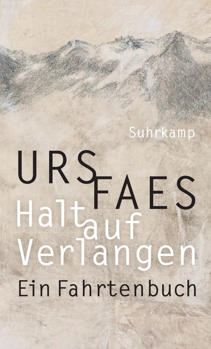 Buchcover von 'Halt auf Verlangen' - Gebundene Ausgabe von Urs Faes