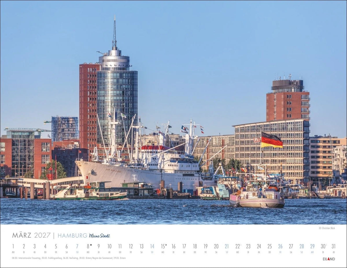 Hamburg - Meine Stadt Kalender 2027 – Ansicht