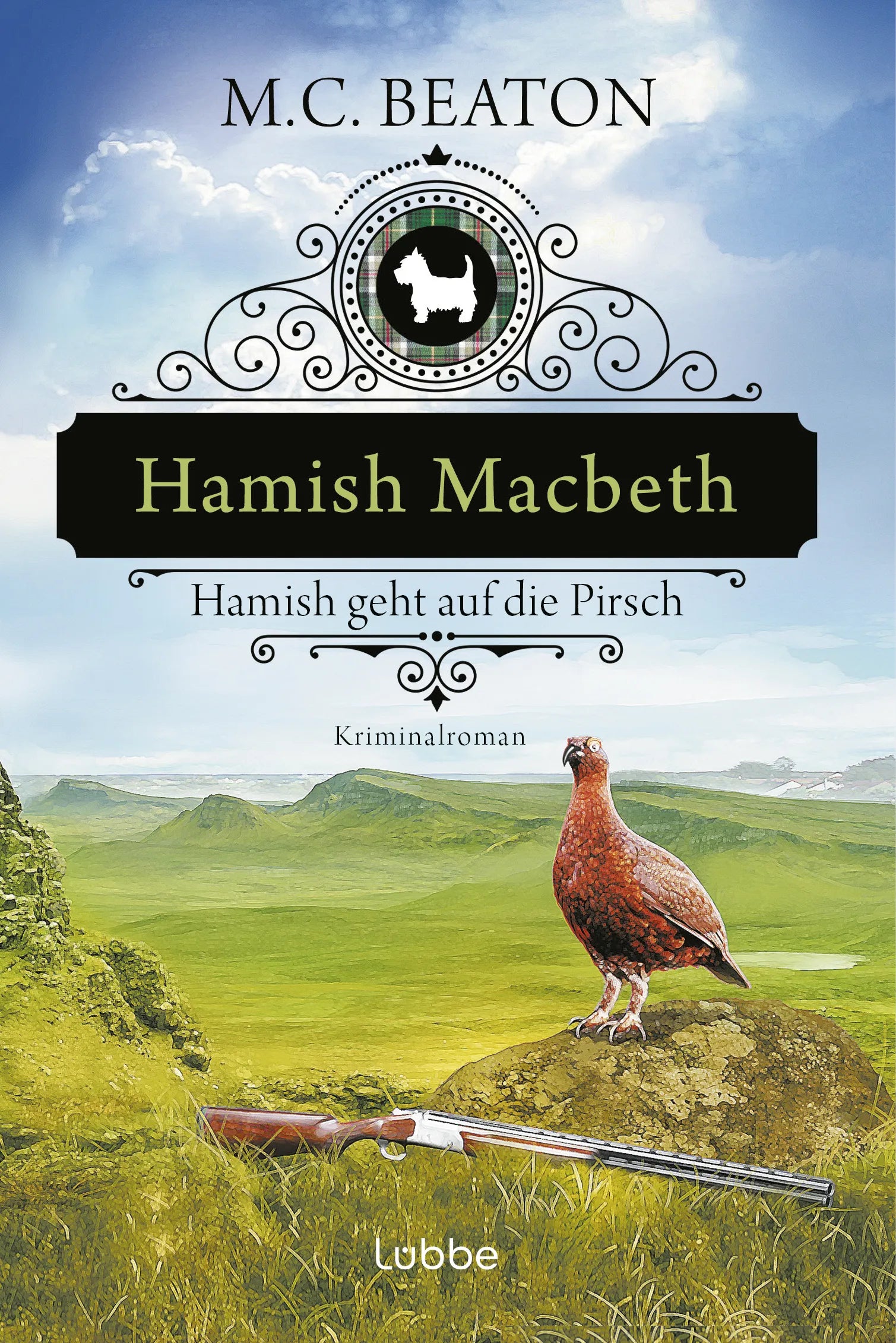 Buchcover von 'Hamish Macbeth geht auf die Pirsch' - Taschenbuch von M. C. Beaton