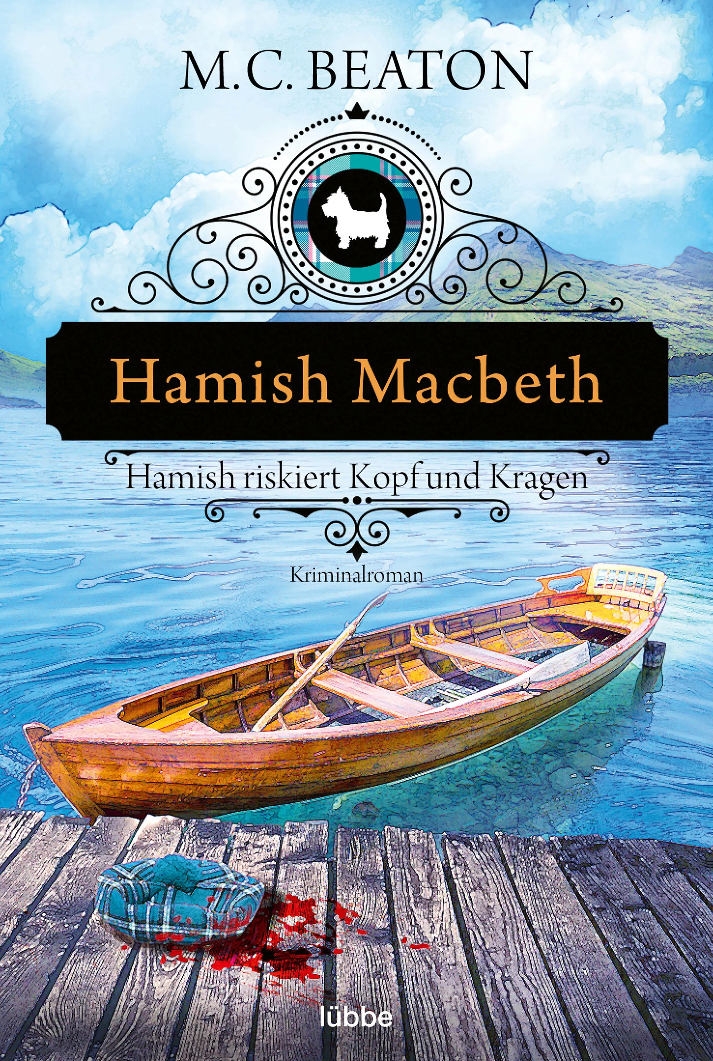 Buchcover von 'Hamish Macbeth riskiert Kopf und Kragen' - Taschenbuch von M. C. Beaton