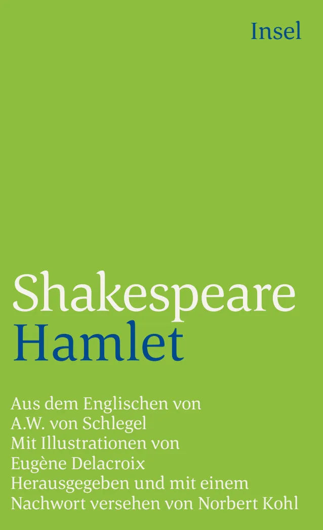 Buchcover von 'Hamlet' - Taschenbuch von William Shakespeare