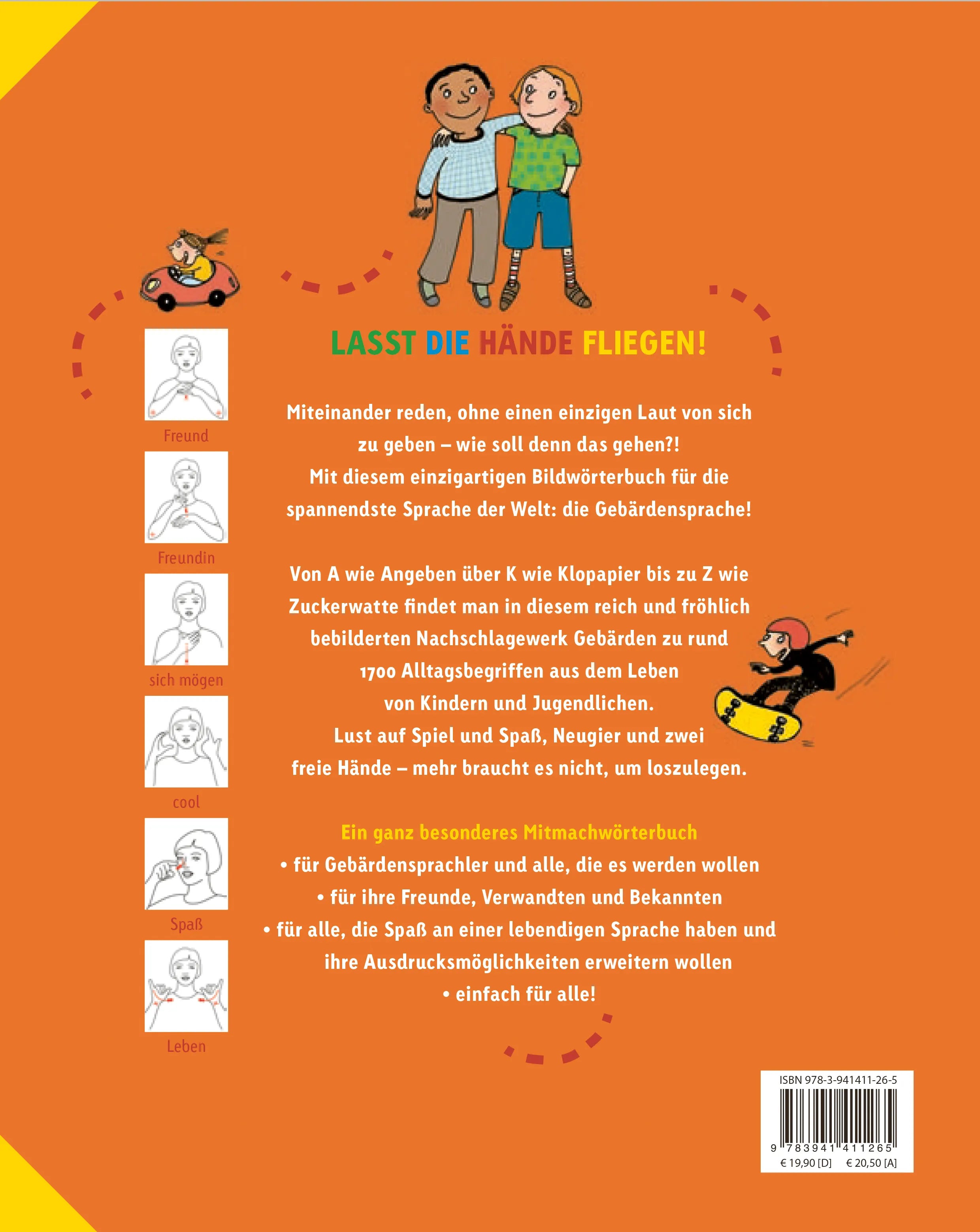 Rückseite: Hand in Hand die Welt begreifen (Hardcover)