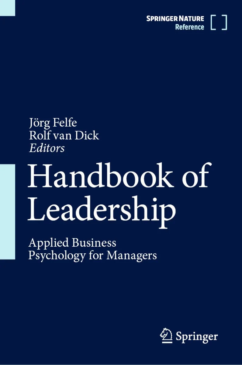 Cover: Handbook of Leadership (E-Book) von Jörg Felfe