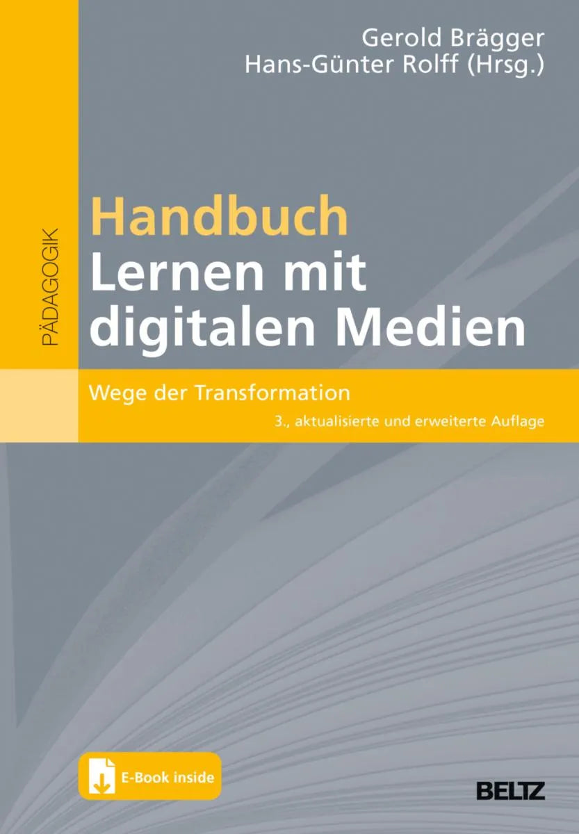 Cover: Handbuch Lernen mit digitalen Medien (E-Book) von Gerold Brägger