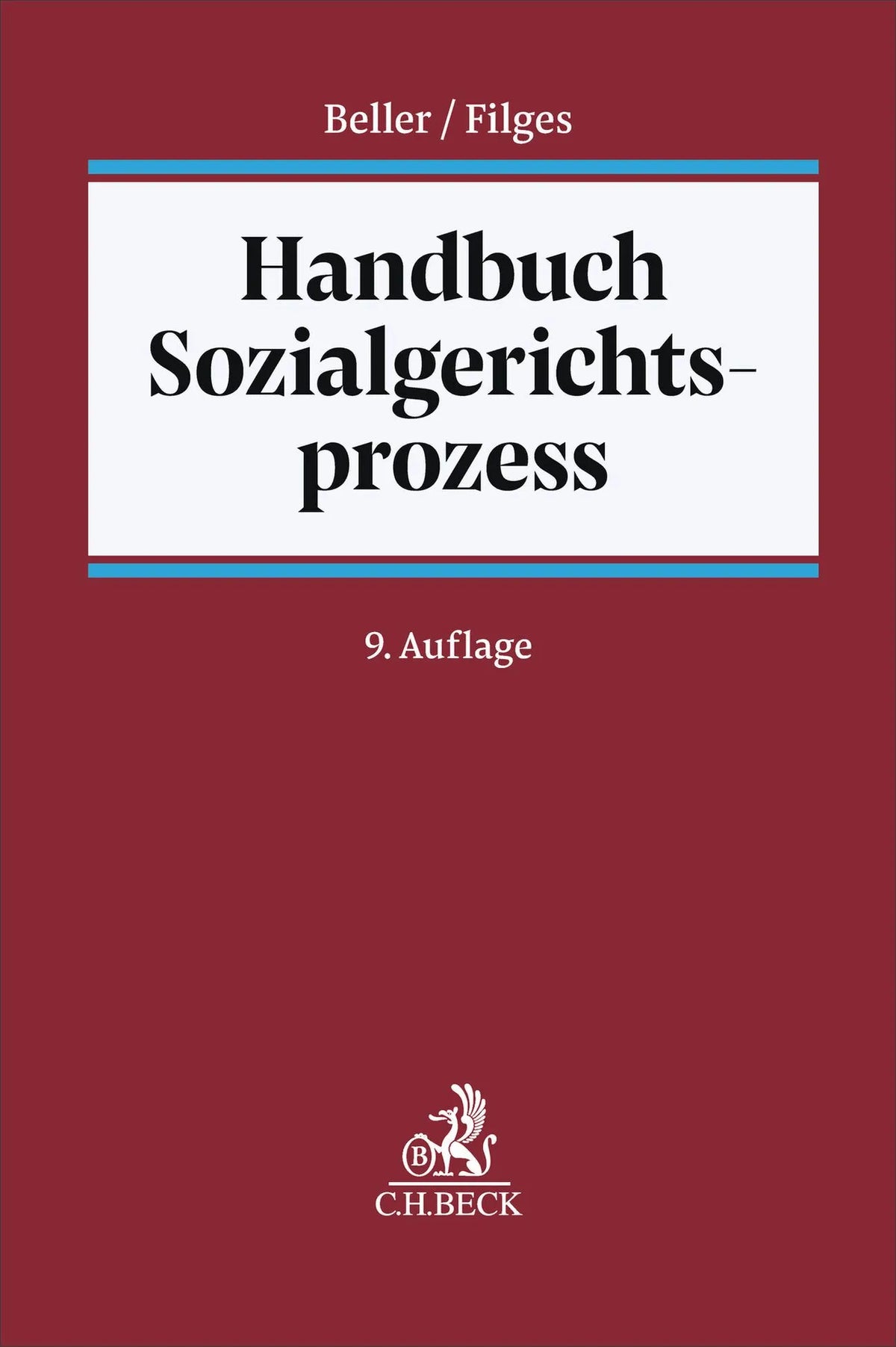 Cover: Handbuch Sozialgerichtsprozess (Hardcover) von Klaus Niesel