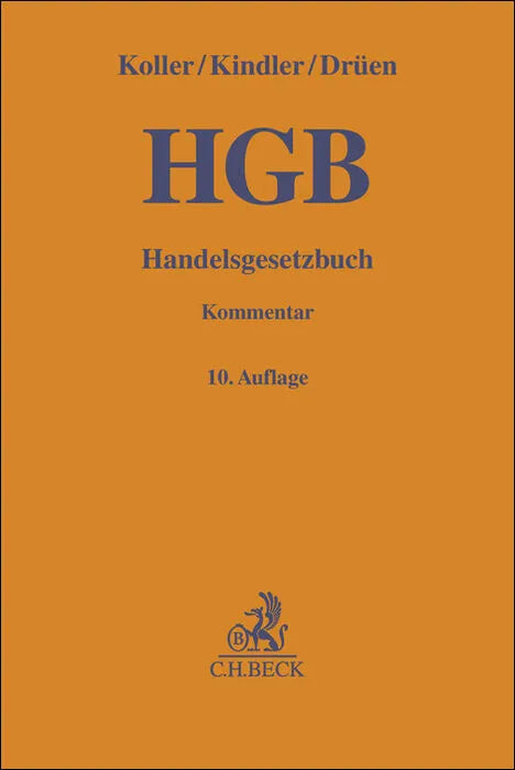 Buchcover von 'Handelsgesetzbuch. HGB' - Gebundene Ausgabe von Ingo Koller