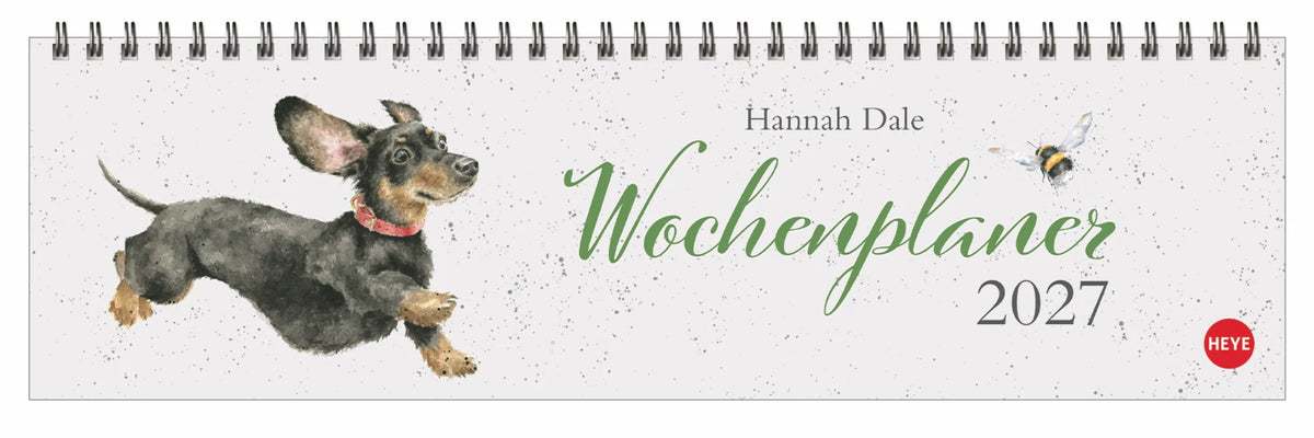 Tischkalender: Hannah Dale : Wochenquerplaner 2027