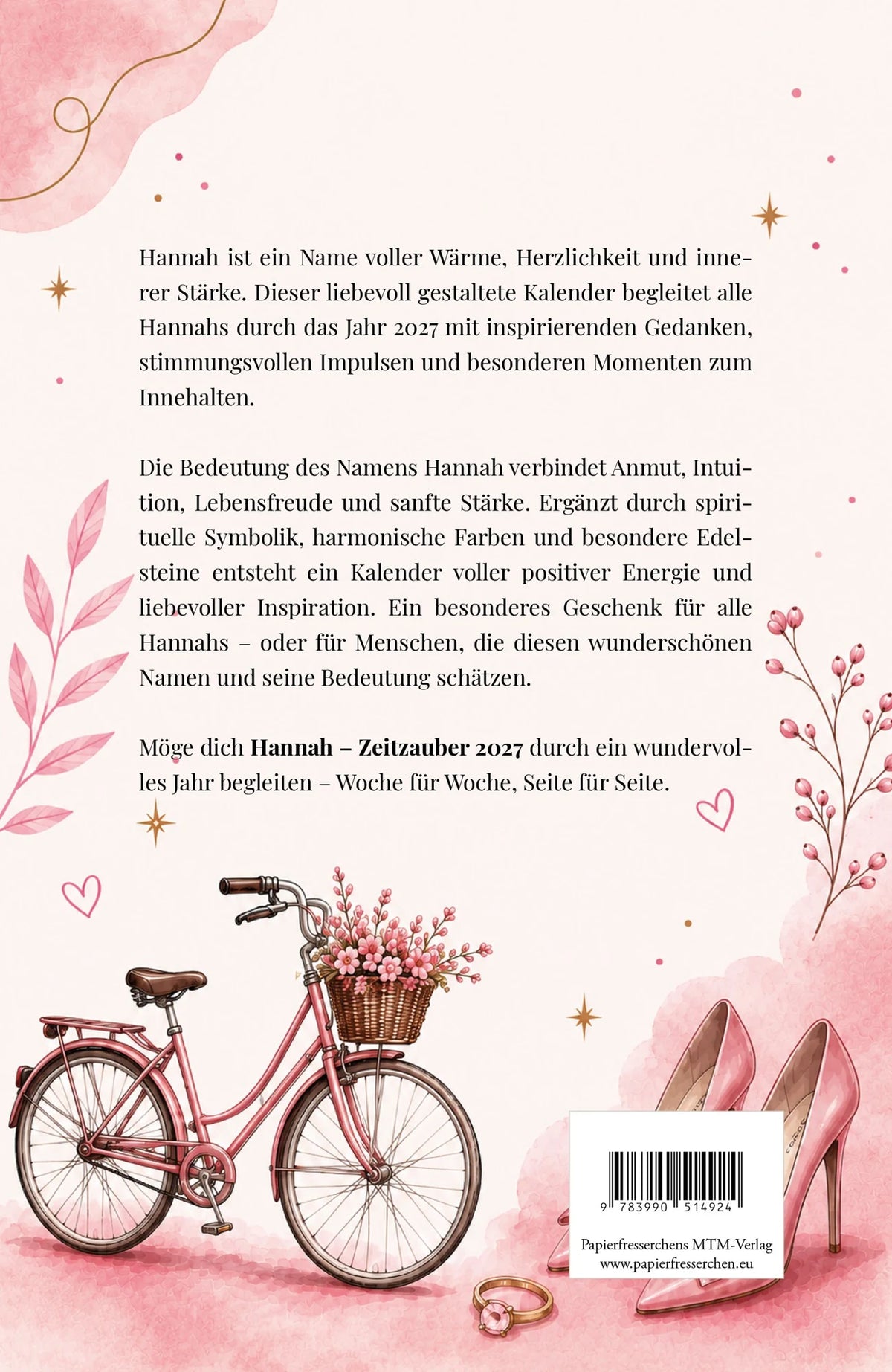 Hannah Kalender 2027 - Zeitzauber – Ansicht