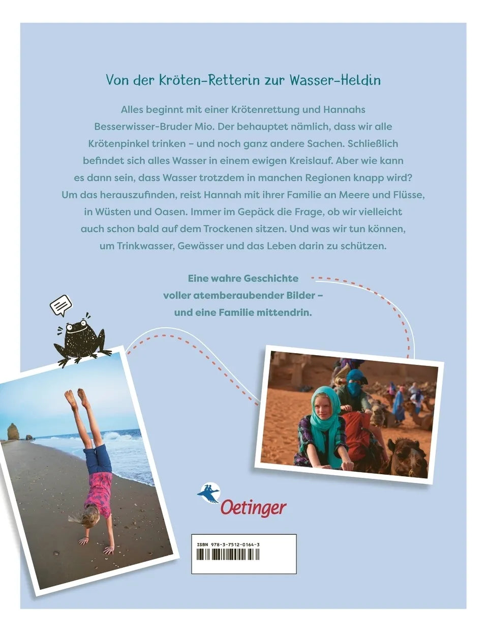 Rückseite: Hannahs Reise (Hardcover)