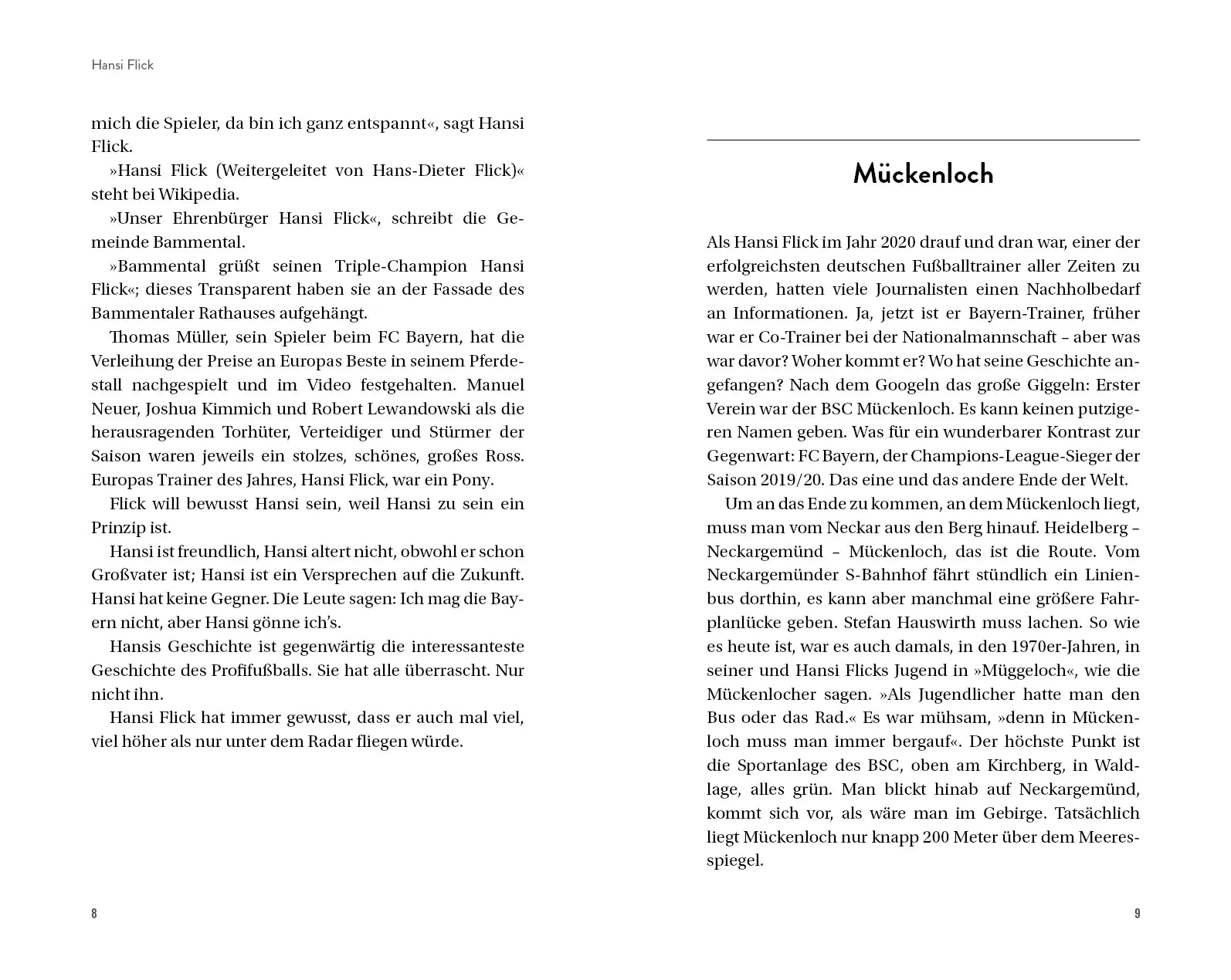 Innenansicht von 'Hansi Flick' - Gebundene Ausgabe