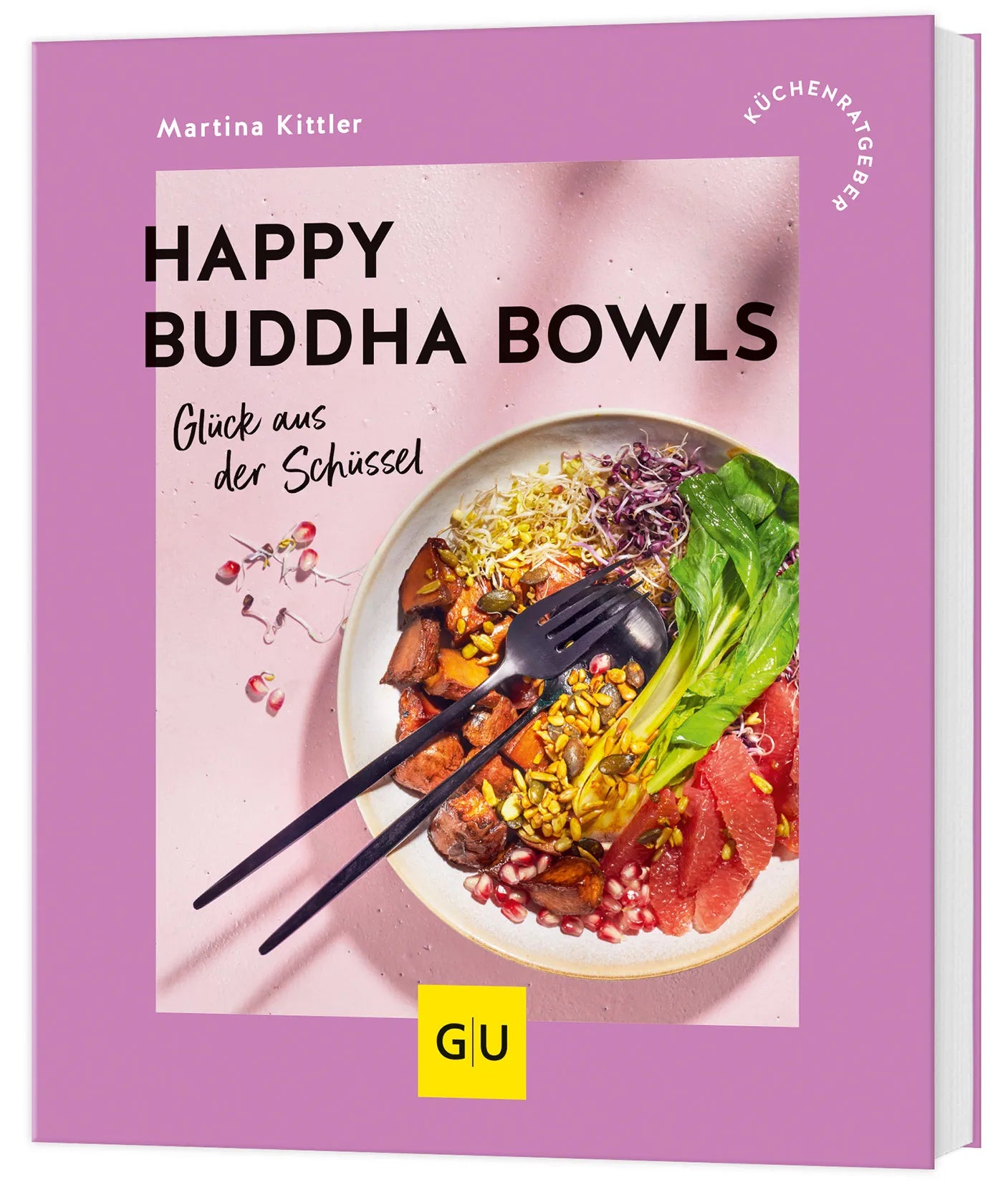 Buchcover von 'Happy Buddha Bowls' - Taschenbuch von Martina Kittler