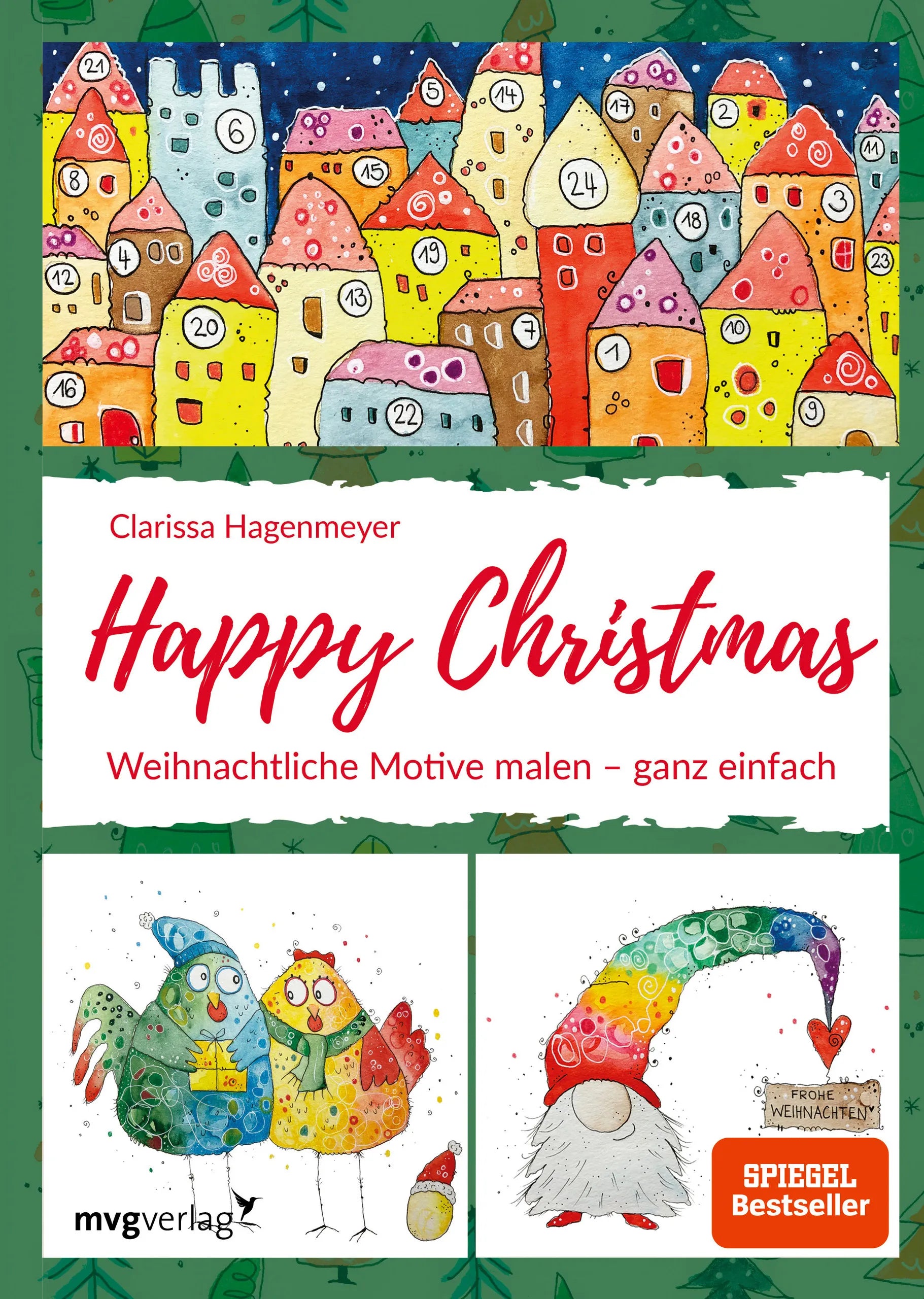 Buchcover von 'Happy Christmas' - Gebundene Ausgabe von Clarissa Hagenmeyer