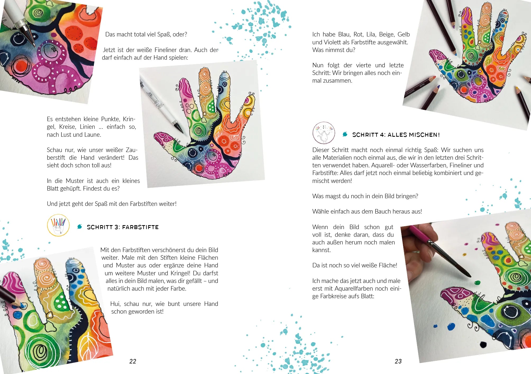 Innenansicht von 'Happy Kids' - Gebundene Ausgabe