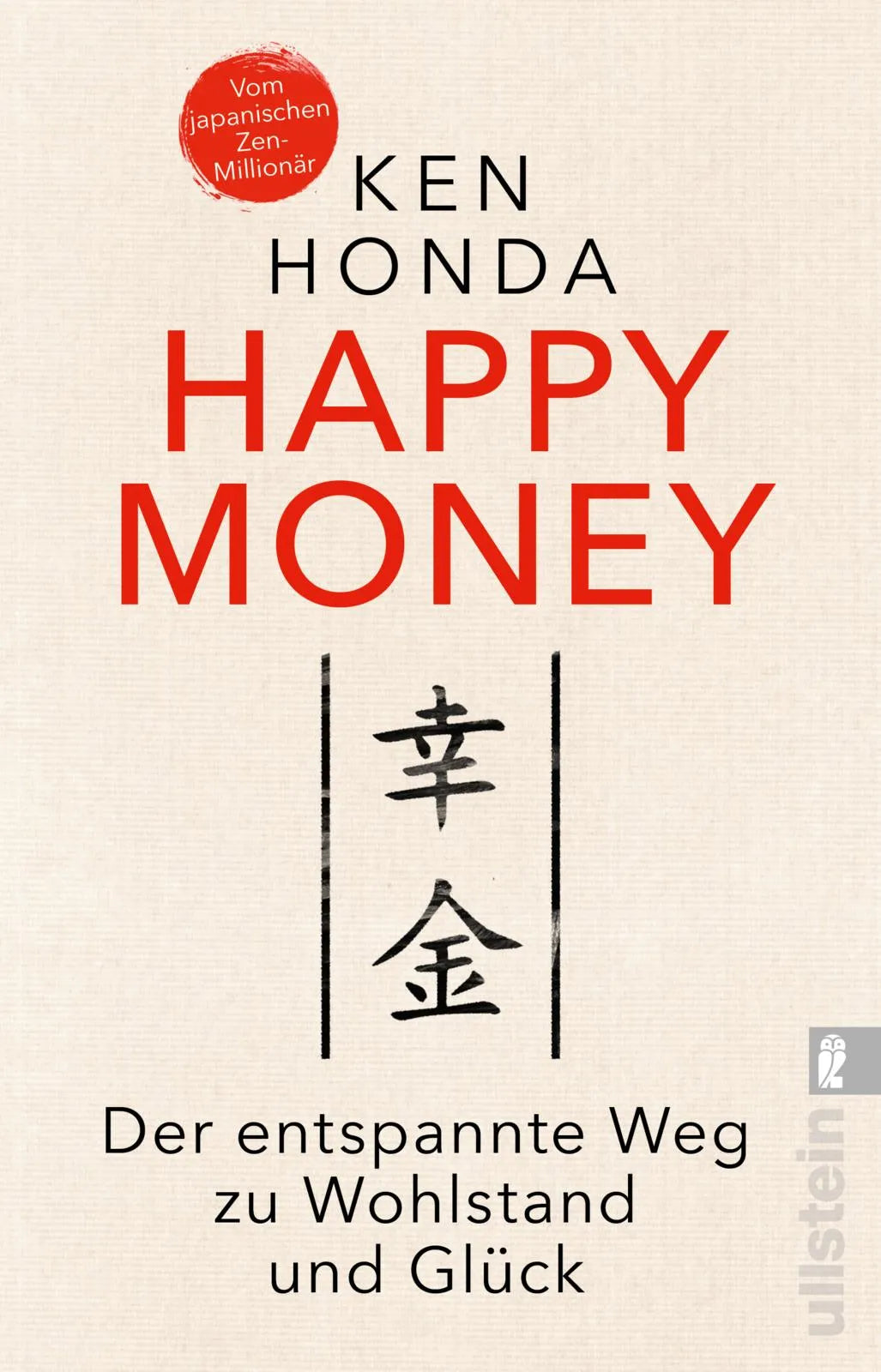 Buchcover von 'Happy Money' - Taschenbuch von Ken Honda