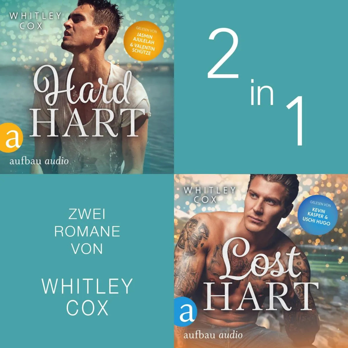 Cover: Hard Hart & Lost Hart (Hörbuch Download) von Whitley Cox