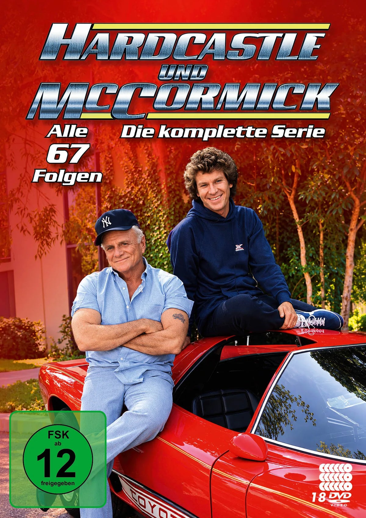 DVD-Cover: Hardcastle & McCormick - Die komplette Serie Staffeln 1-3. Regie: Stephen J. Cannell