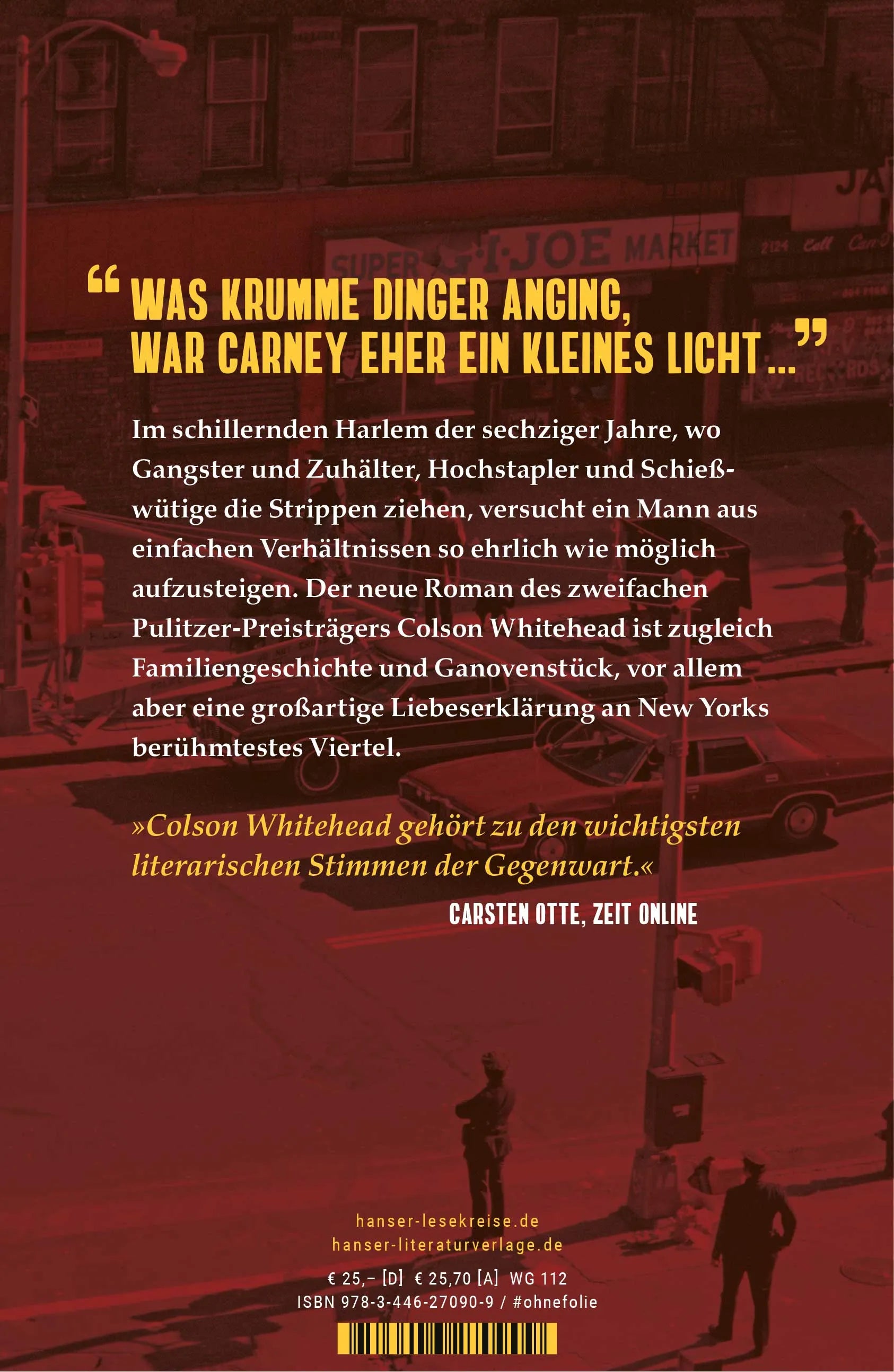 Colson Whitehead - Harlem Shuffle
