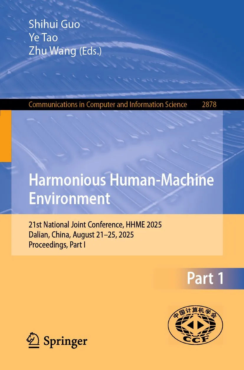 Cover: Harmonious Human-Machine Environment (E-Book) von Shihui Guo