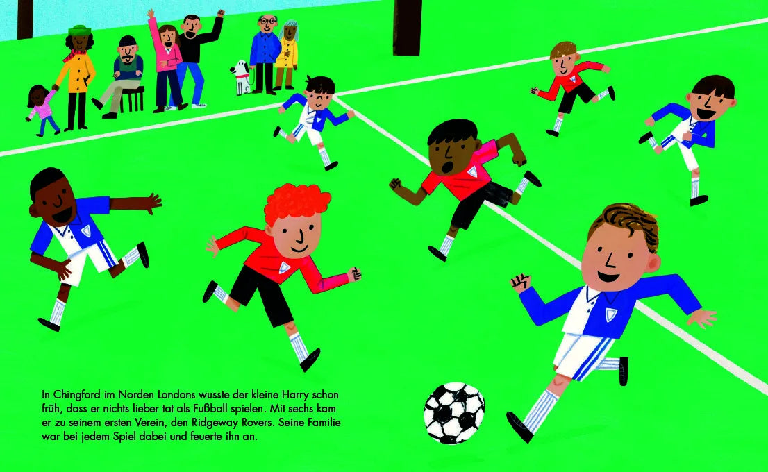 Detailansicht: Harry Kane – Little People, BIG DREAMS (Hardcover)