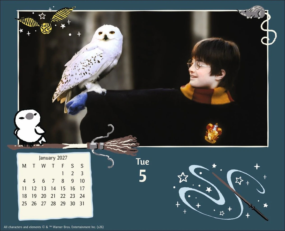 Harry Potter Tagesabreißkalender 2027 – Ansicht