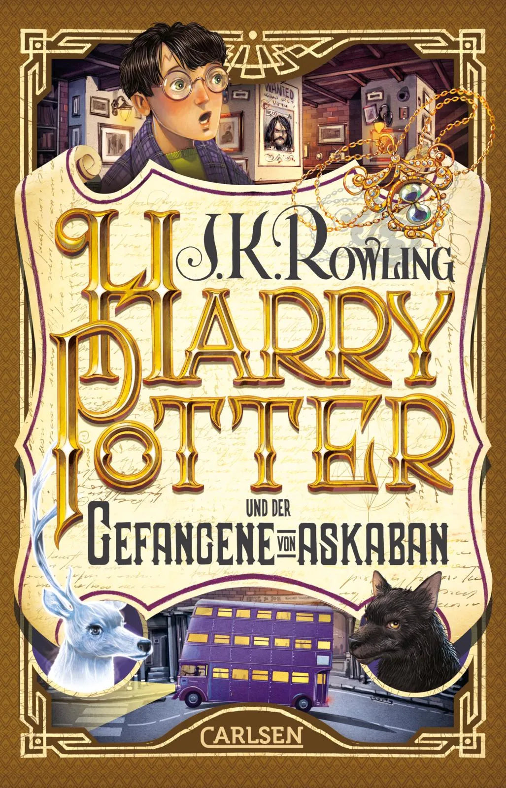 Buchcover von 'Harry Potter und der Gefangene von Askaban' - Taschenbuch von J.K. Rowling