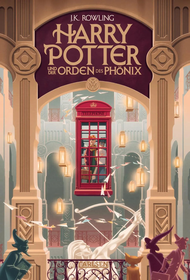 Buchcover von 'Harry Potter und der Orden des Phönix' - Gebundene Ausgabe von J.K. Rowling