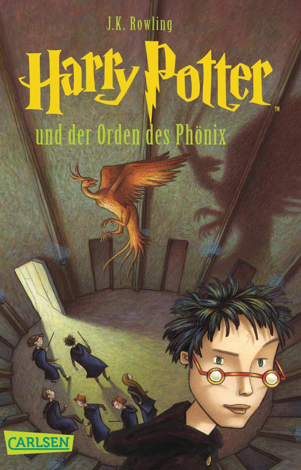 Buchcover von 'Harry Potter und der Orden des Phönix' - Taschenbuch von J.K. Rowling