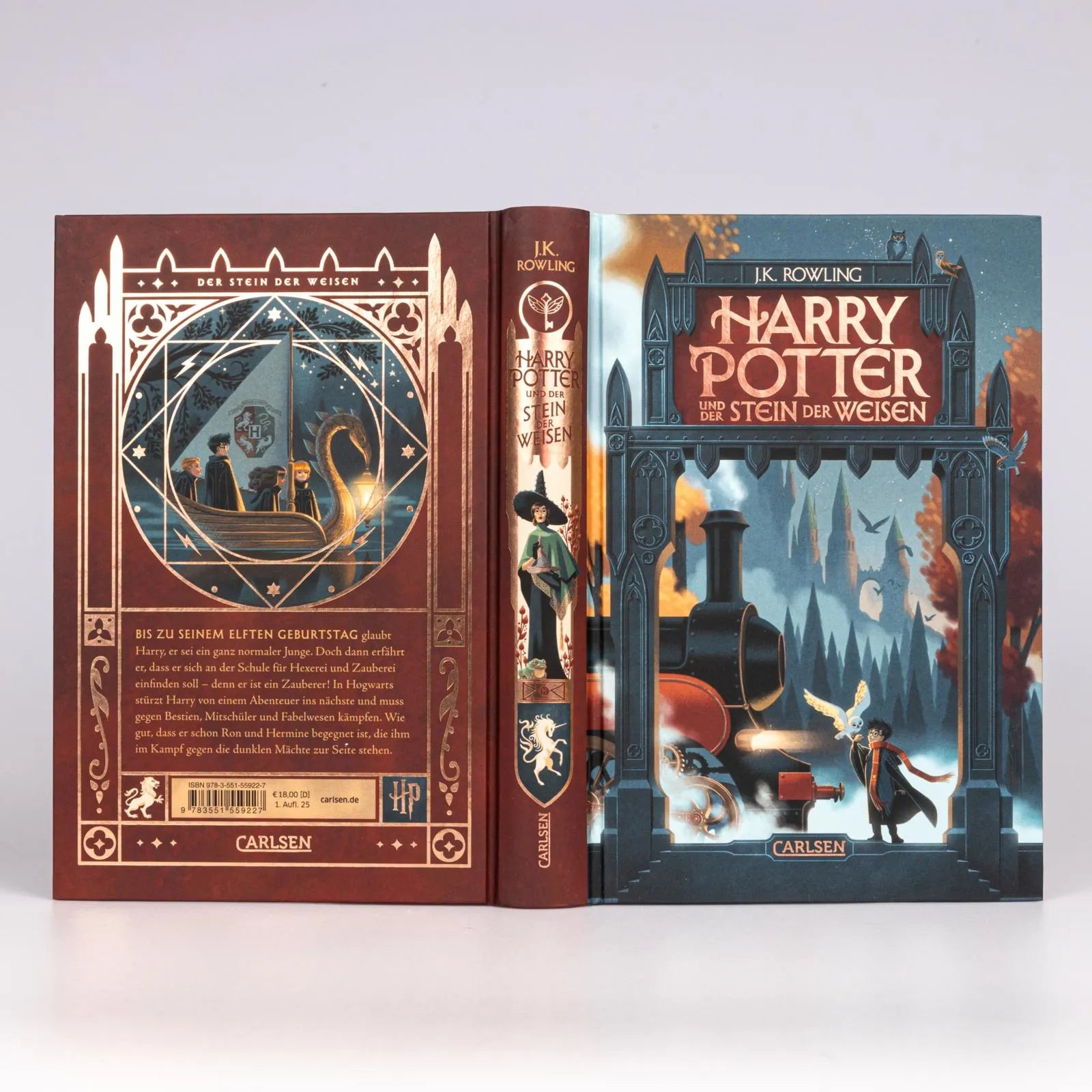 Produktansicht: Harry Potter und der Stein der Weisen (Gebundene Ausgabe)