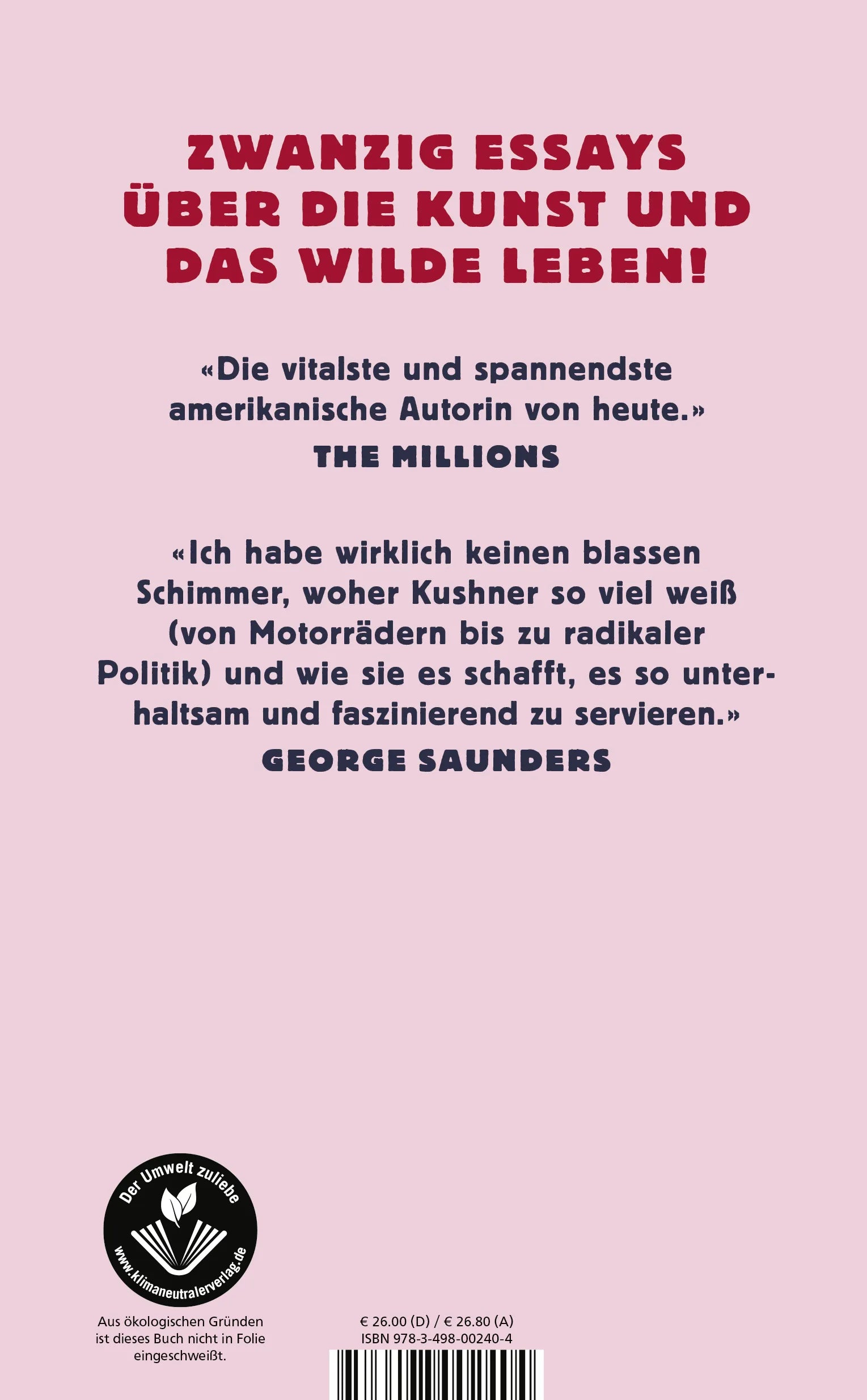 Buchrückseite von 'Harte Leute' mit Klappentext - Gebundene Ausgabe