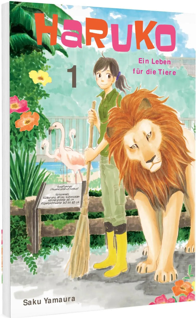 Cover: Haruko − Ein Leben für die Tiere 1 (Taschenbuch) von Saku Yamaura