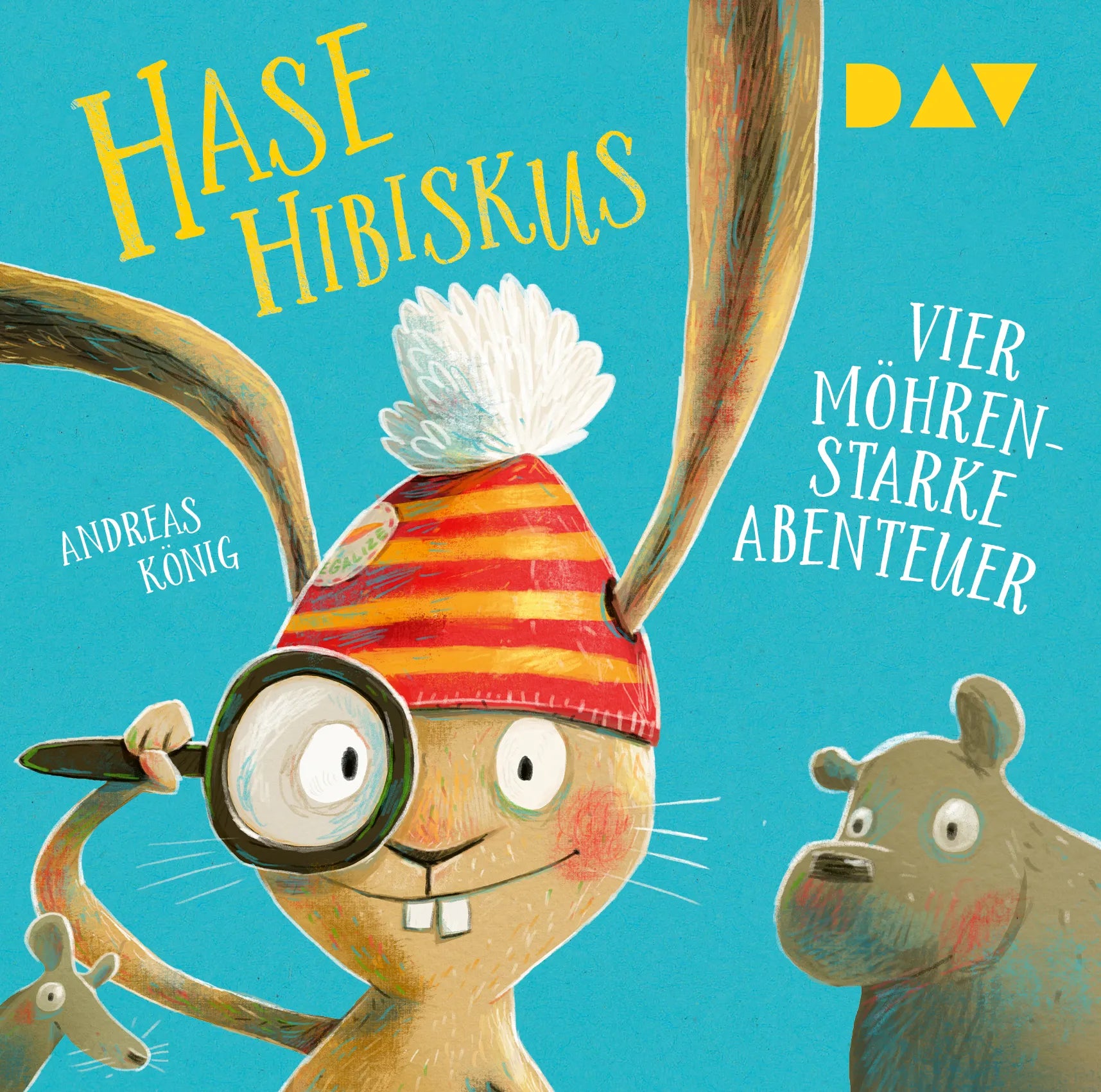 Buchcover von 'Hase Hibiskus. Vier möhrenstarke Abenteuer' - Hörbuch (CD) von Andreas König