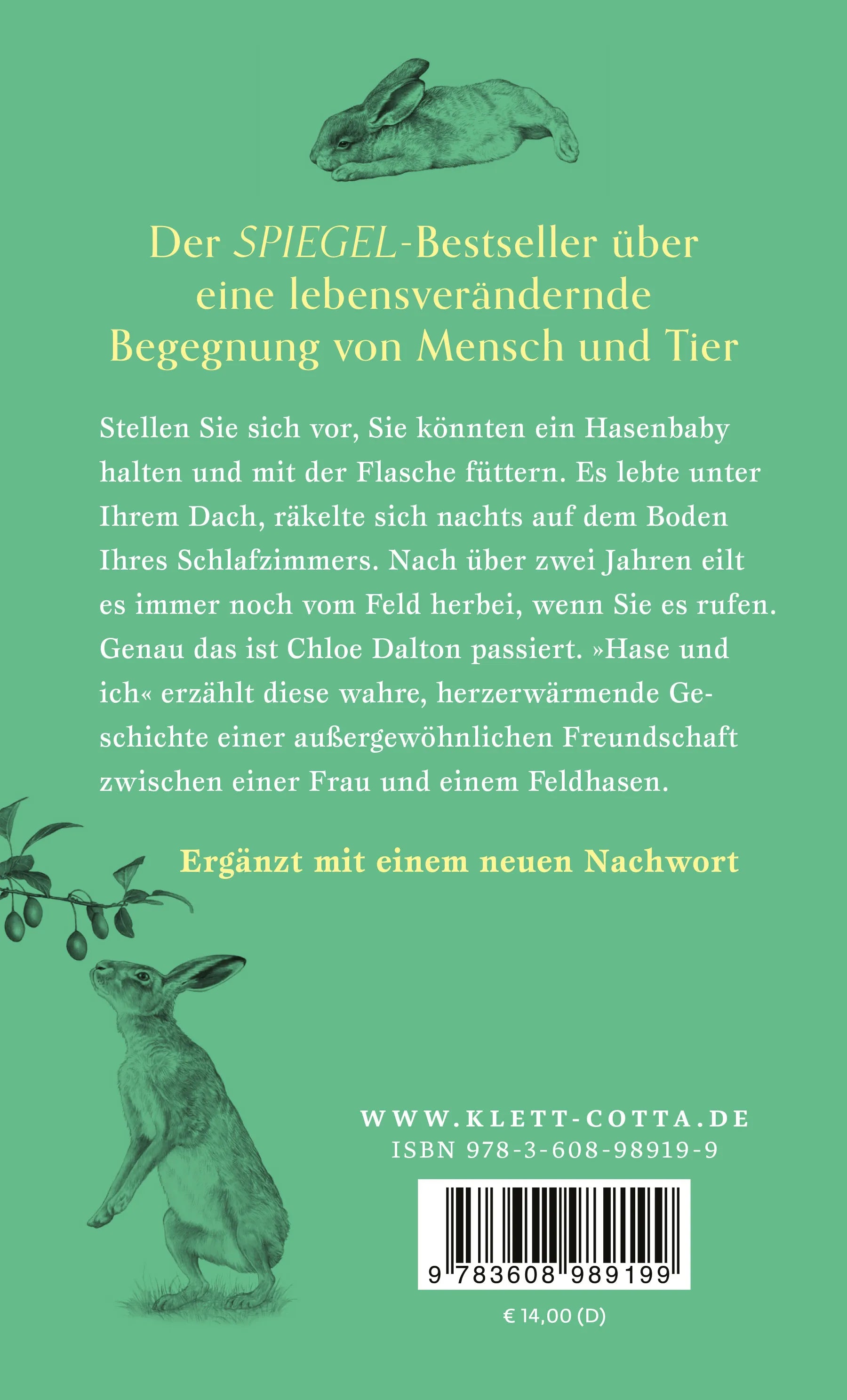 Rückseite: Hase und ich (Taschenbuch)