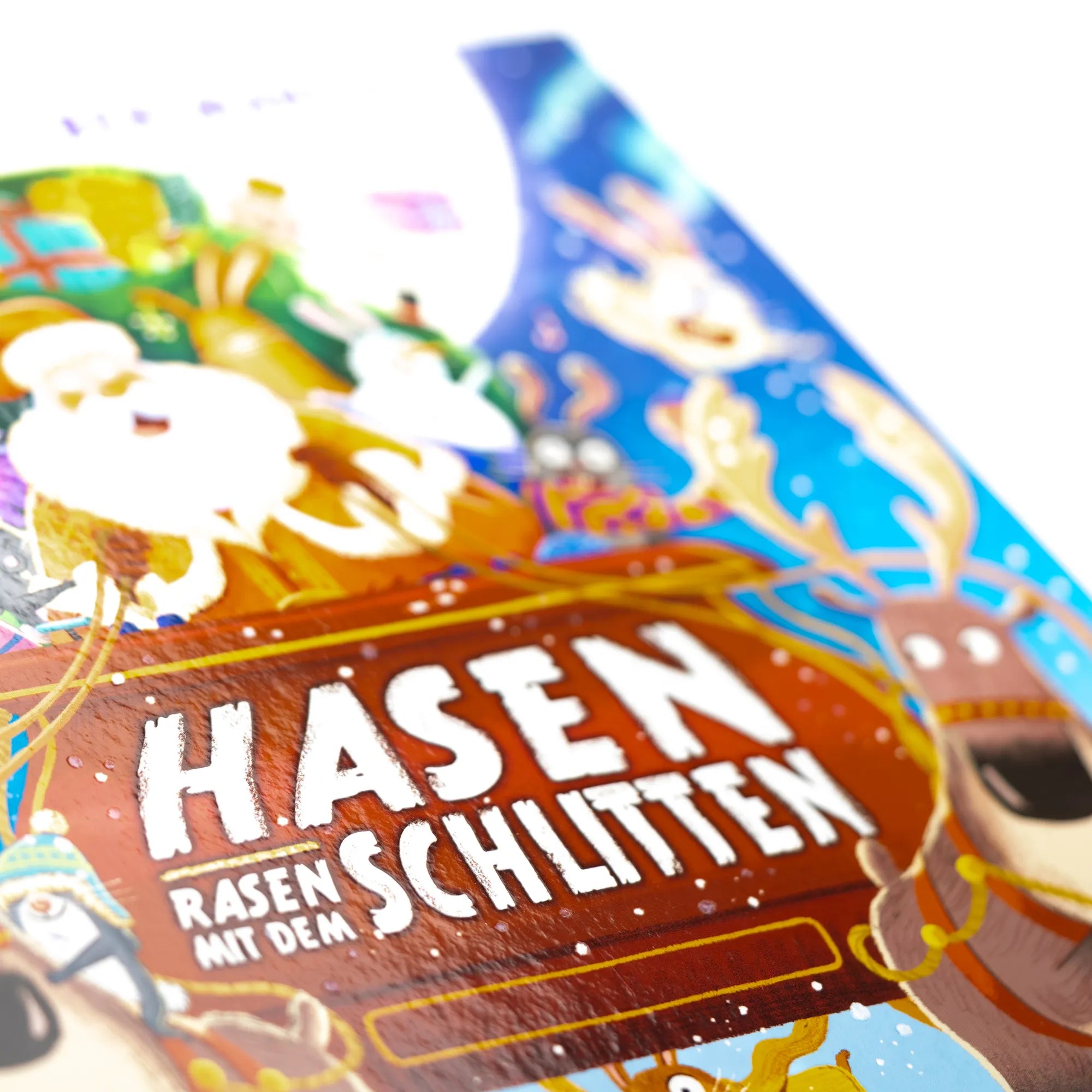 Abbildung von 'Hasen rasen mit dem Schlitten'