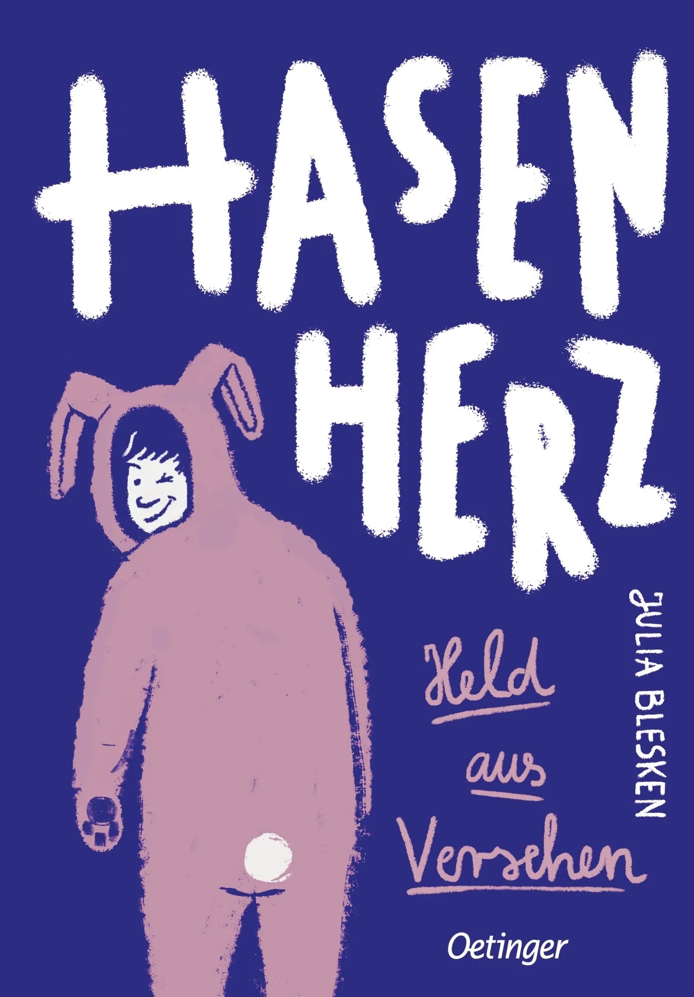 Buchcover von 'Hasenherz. Held aus Versehen' - Gebundene Ausgabe von Julia Blesken