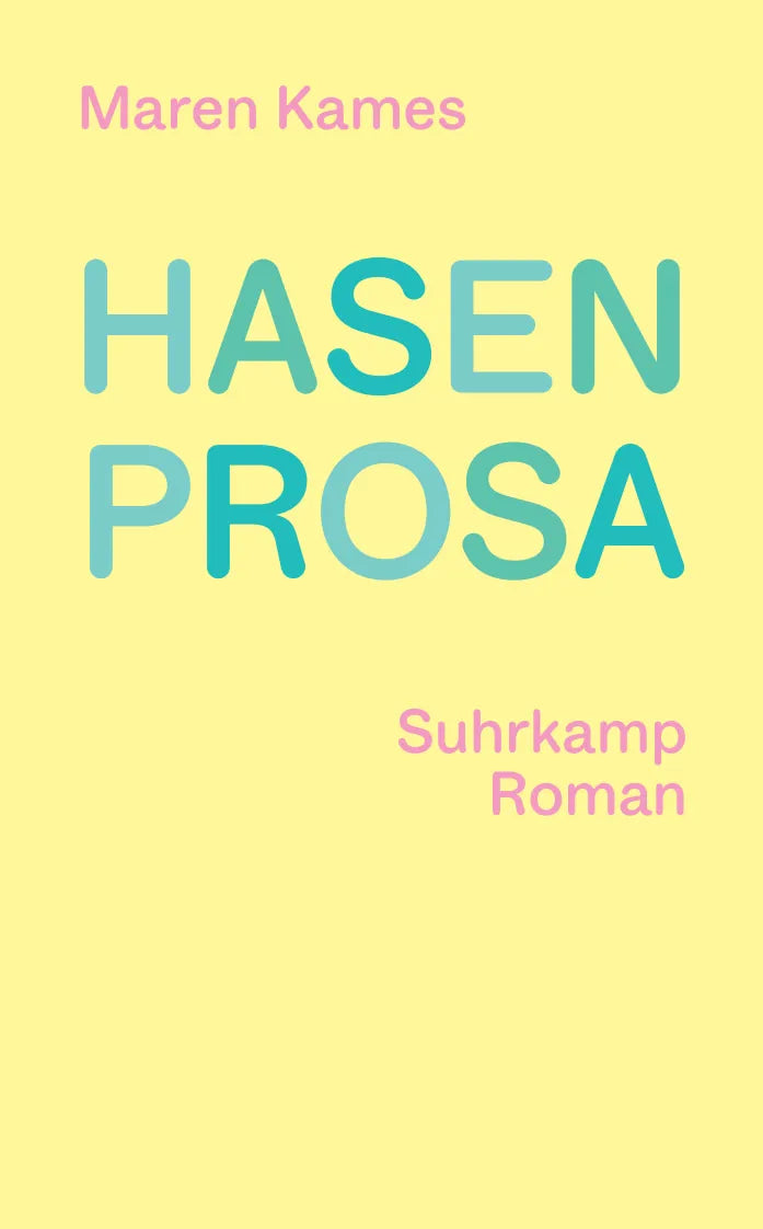 Cover: Hasenprosa (Taschenbuch) von Maren Kames