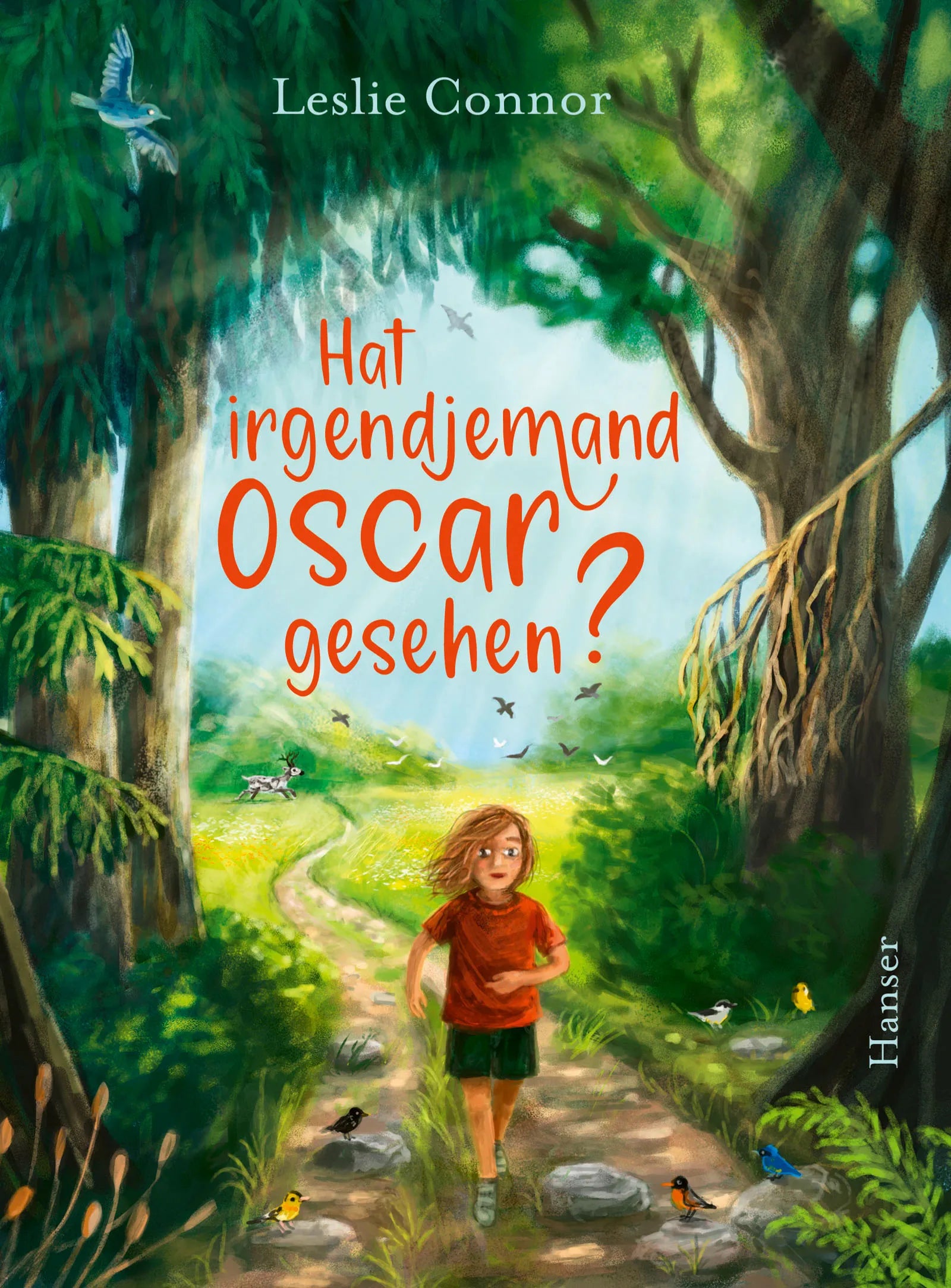 Buchcover von 'Hat irgendjemand Oscar gesehen?' - Gebundene Ausgabe von Leslie Connor