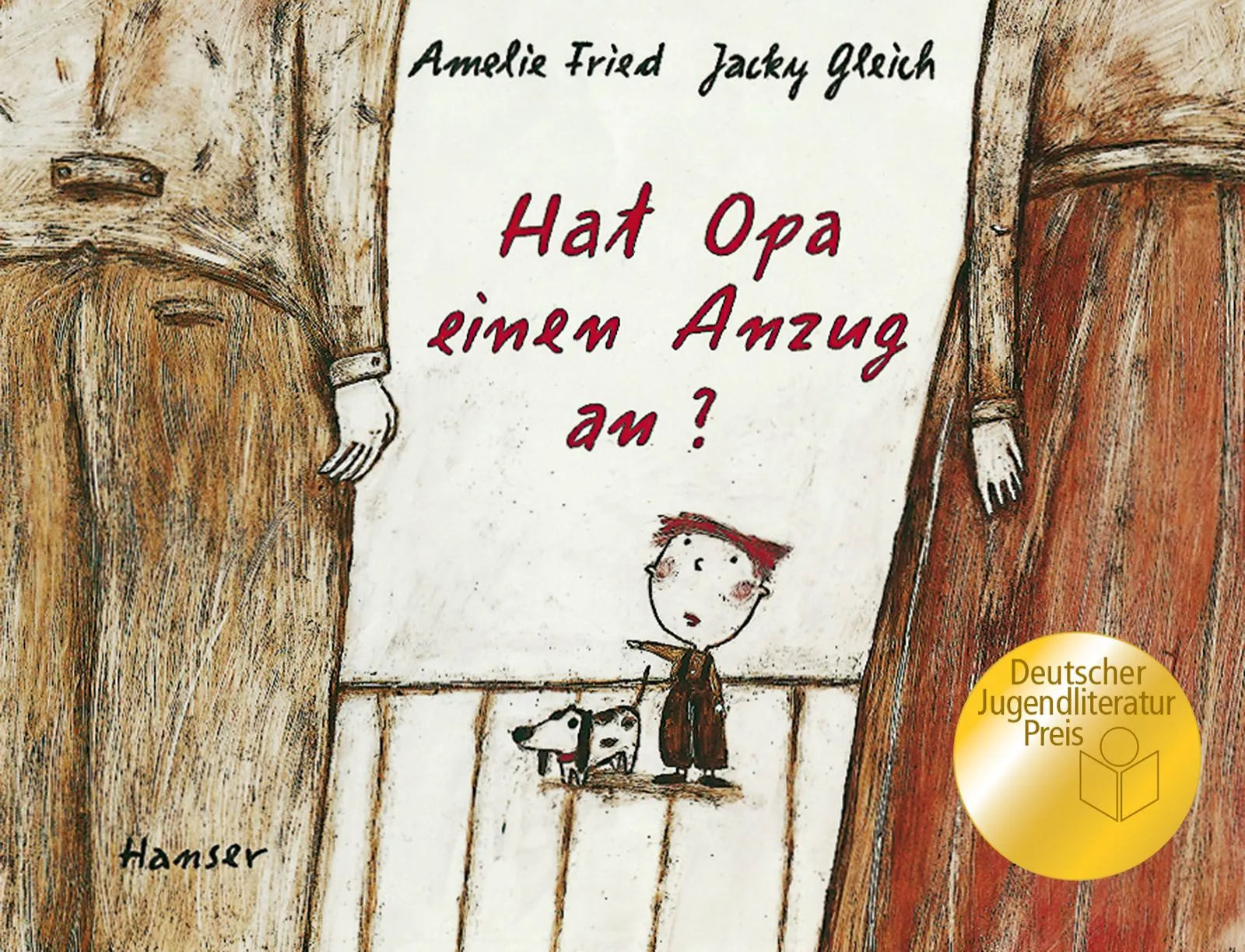 Buchcover von 'Hat Opa einen Anzug an?' - Gebundene Ausgabe von Amelie Fried