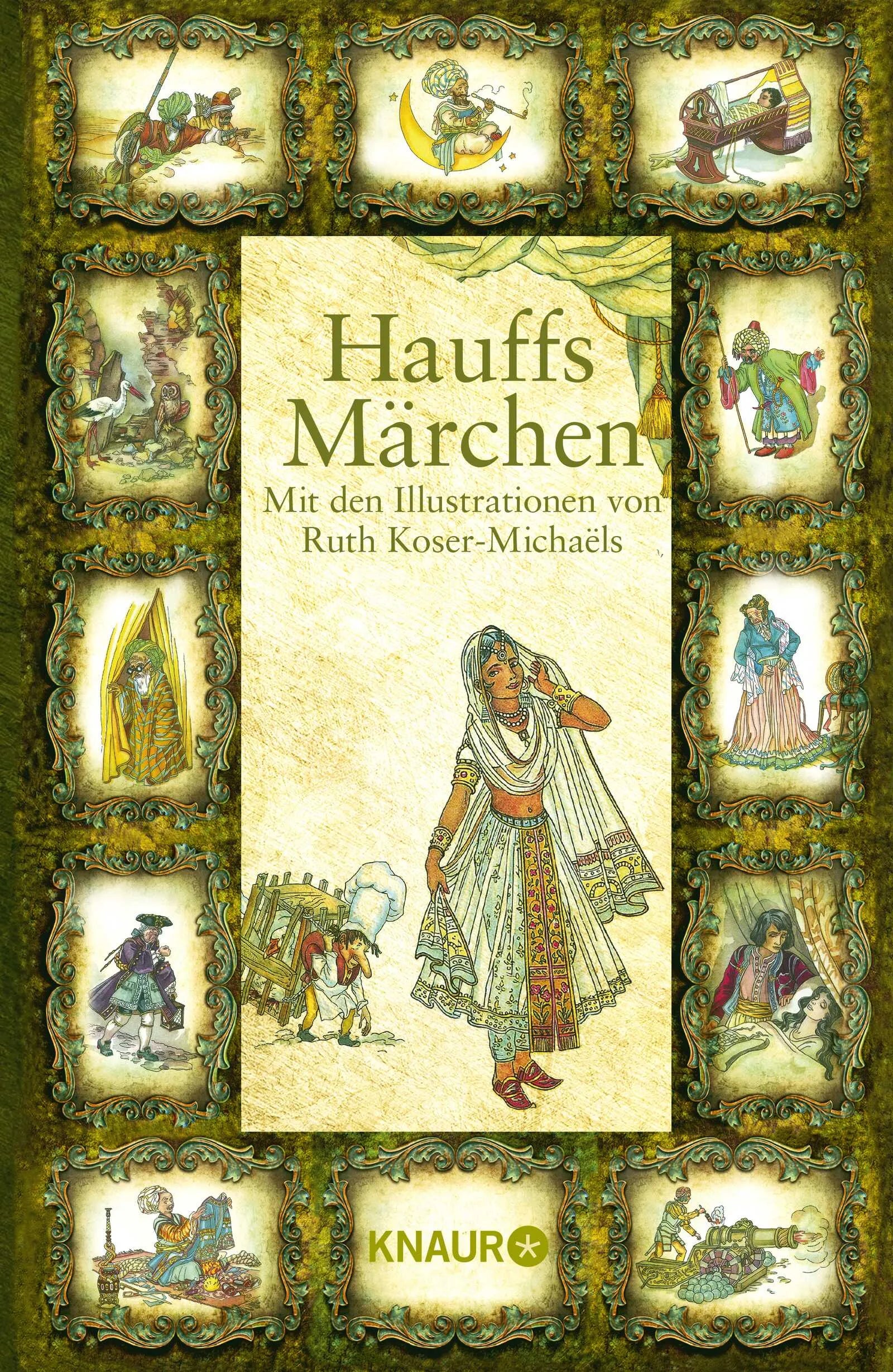 Buchcover von 'Hauffs Märchen' - Gebundene Ausgabe von Wilhelm Hauff