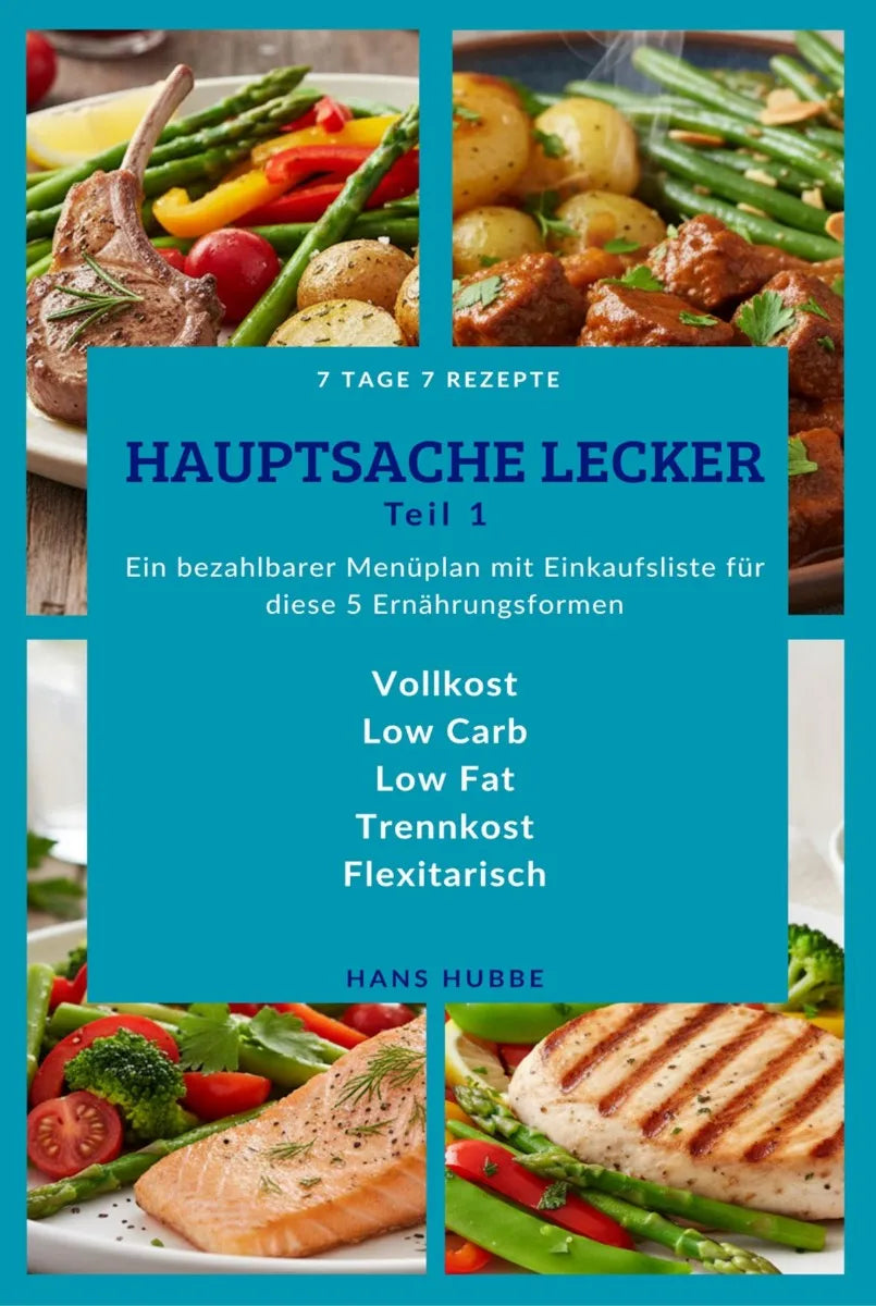 Cover: Hauptsache Lecker (E-Book) von Hans Hubbe