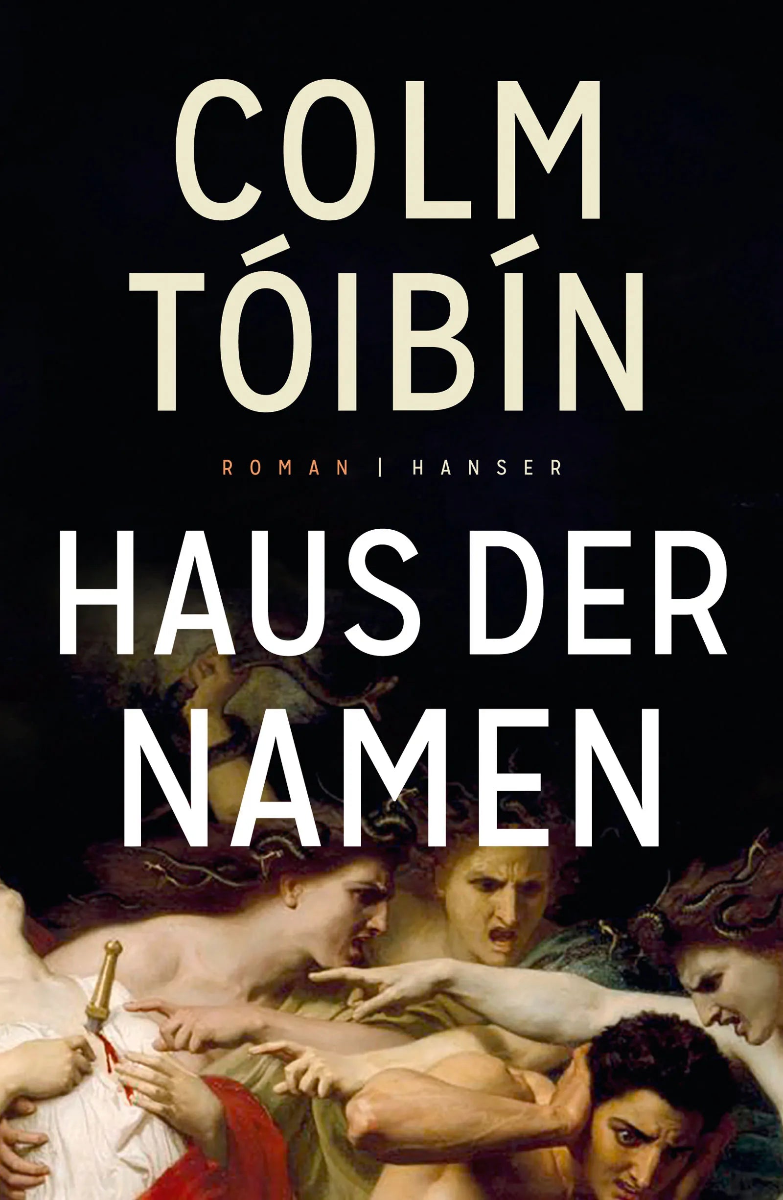 Buchcover von 'Haus der Namen' - Gebundene Ausgabe von Colm Tóibín