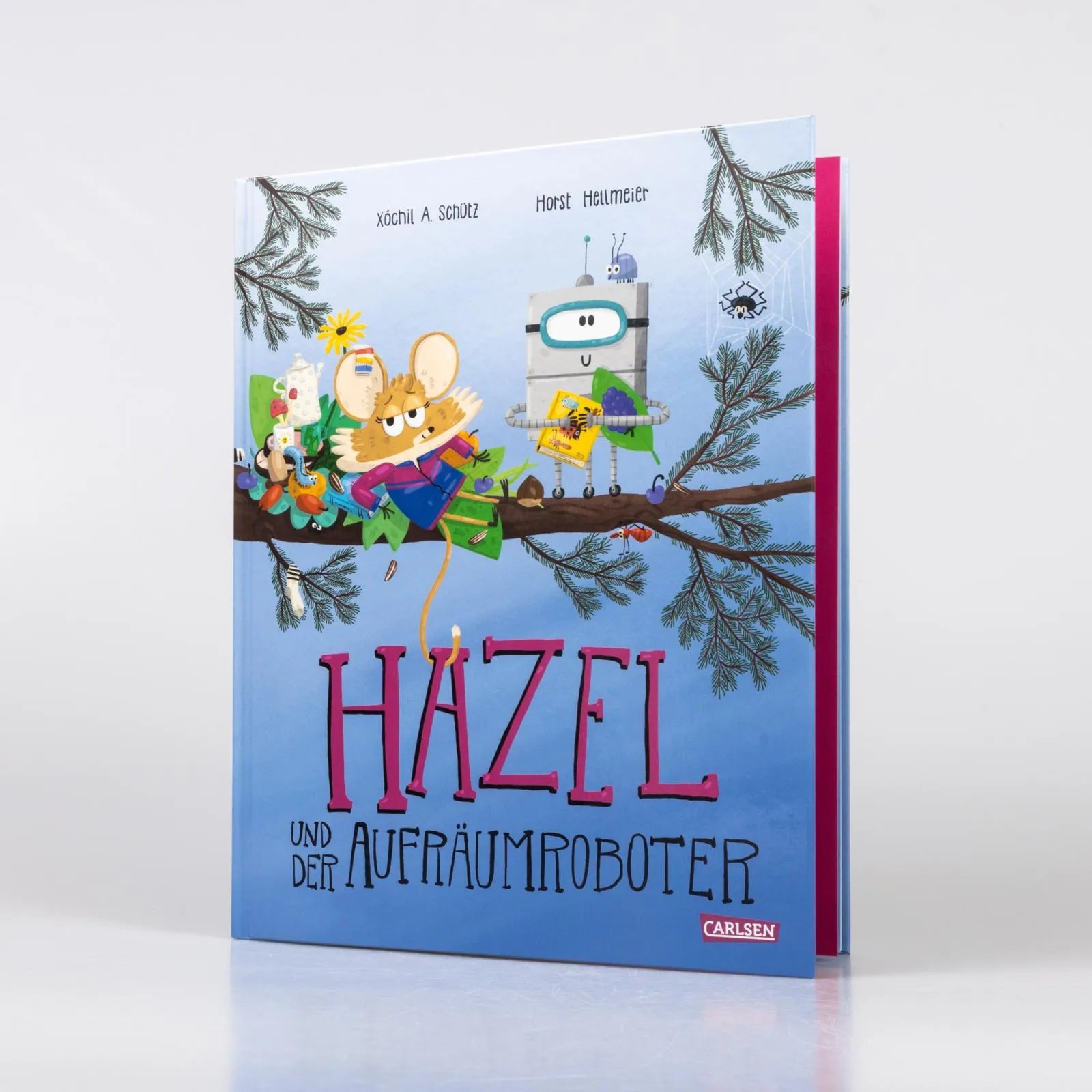 Produktansicht: Hazel und der Aufräumroboter (Gebundene Ausgabe)