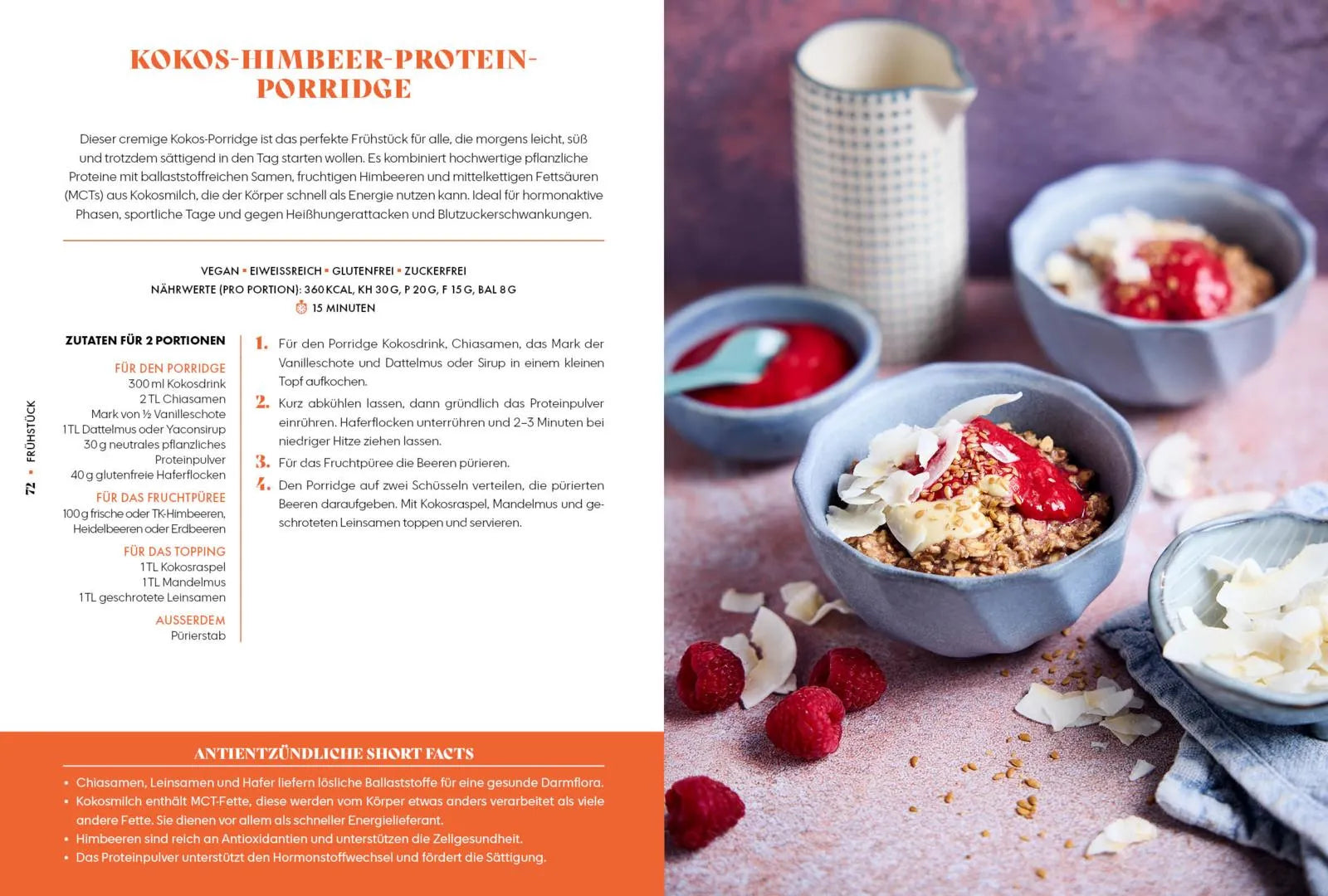 Innenansicht von 'Healthy Food, Happy Me – Antientzündliche Ernährung für Frauen' - Gebundene Ausgabe