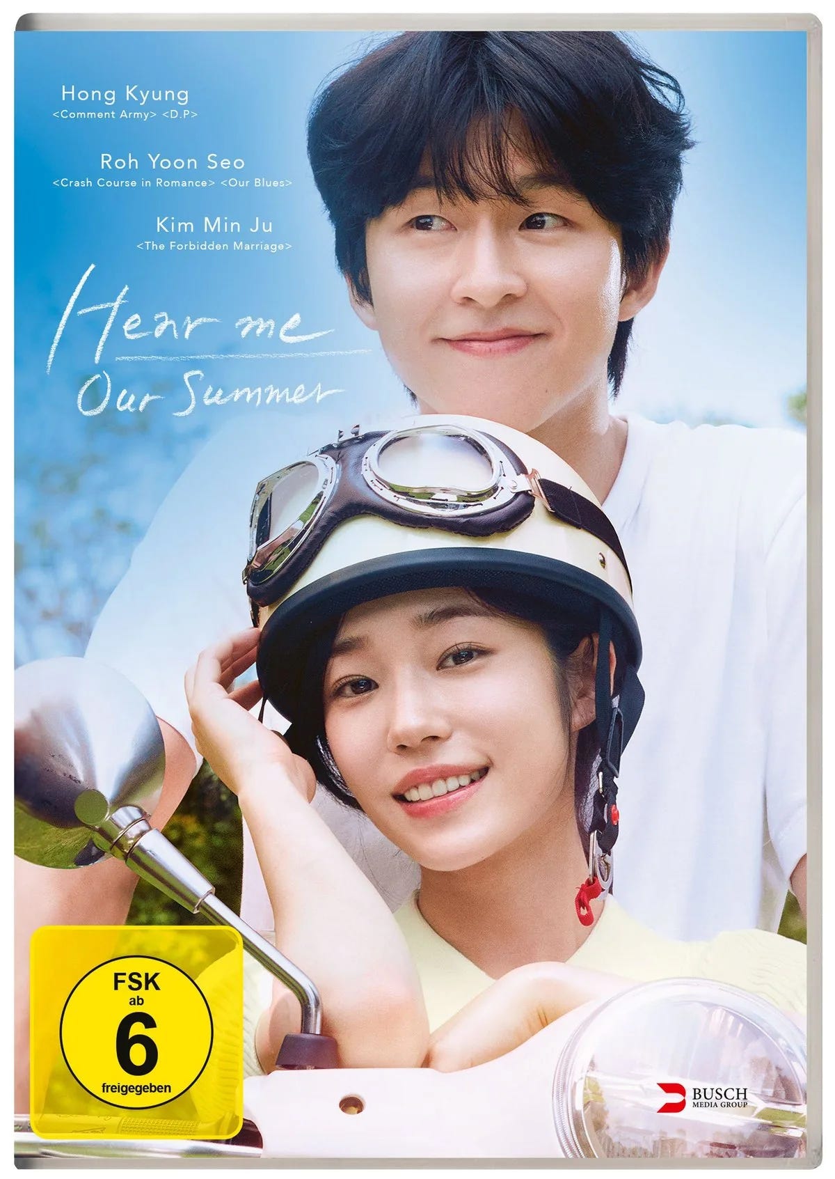 DVD-Cover: Hear Me: Our Summer. Regie: Jo Sun-ho