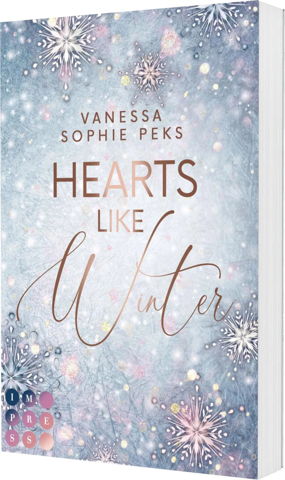 Buchcover von 'Hearts Like Winter' - Taschenbuch von Vanessa-Sophie Peks