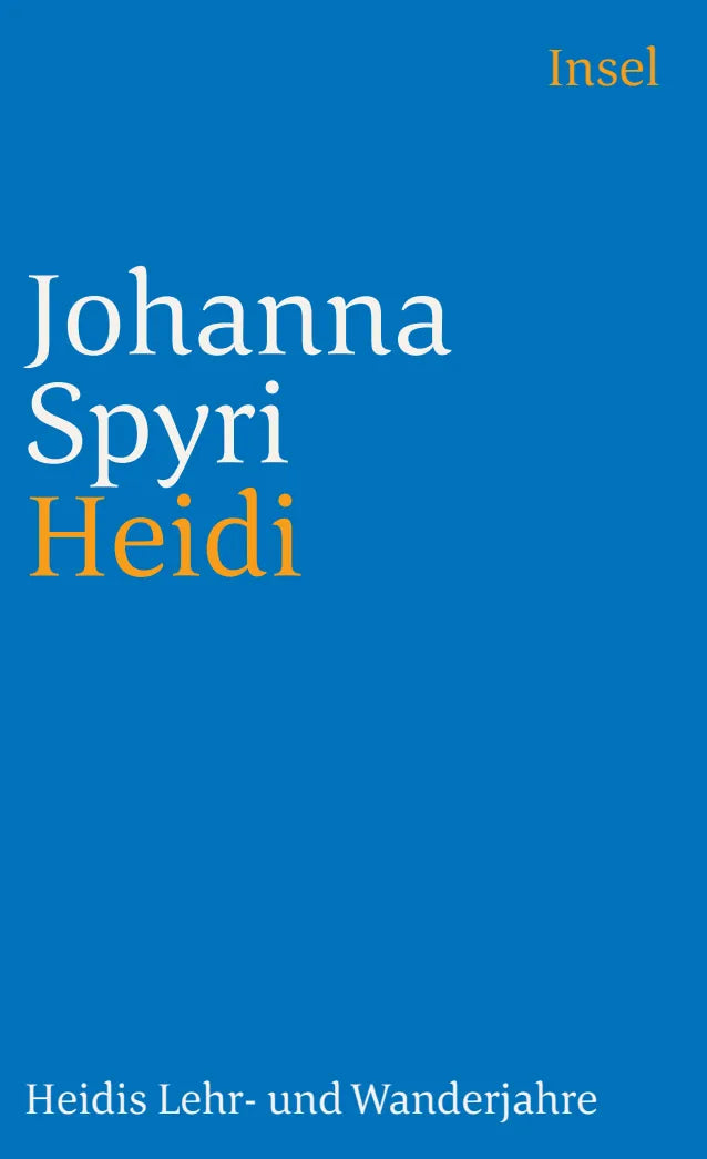 Buchcover von 'Heidi' - Taschenbuch von Johanna Spyri