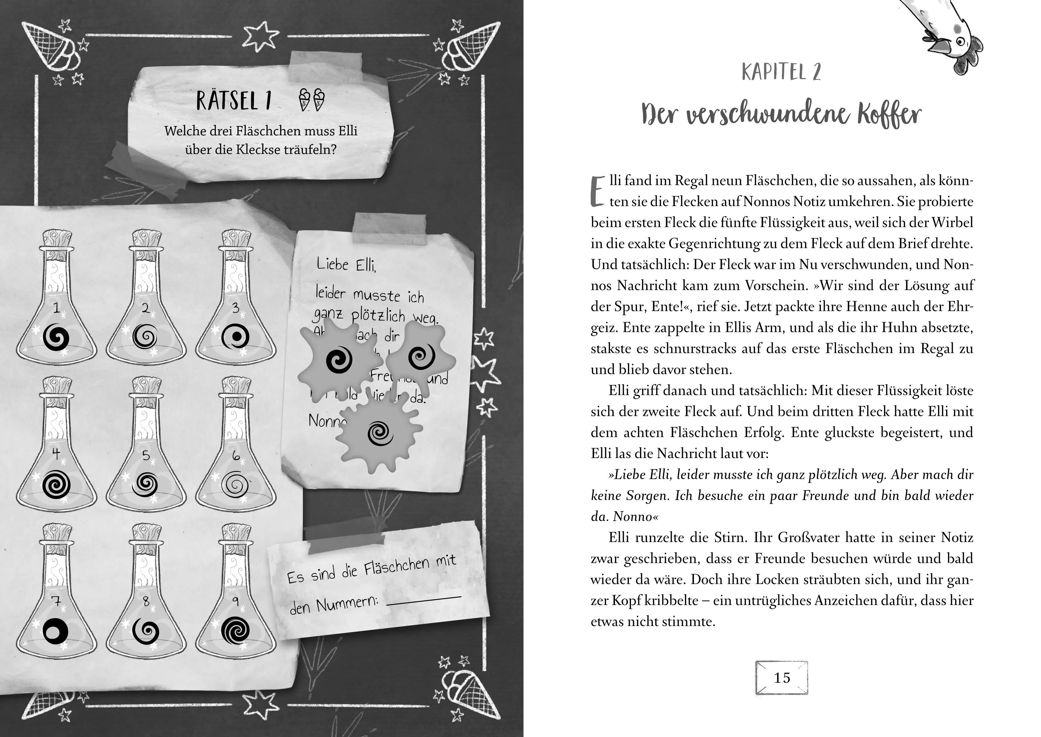 Produktansicht: Geheim! Ein Rätselabenteuer - Rette die magische Eis-Akademie (Gebundene Ausgabe)